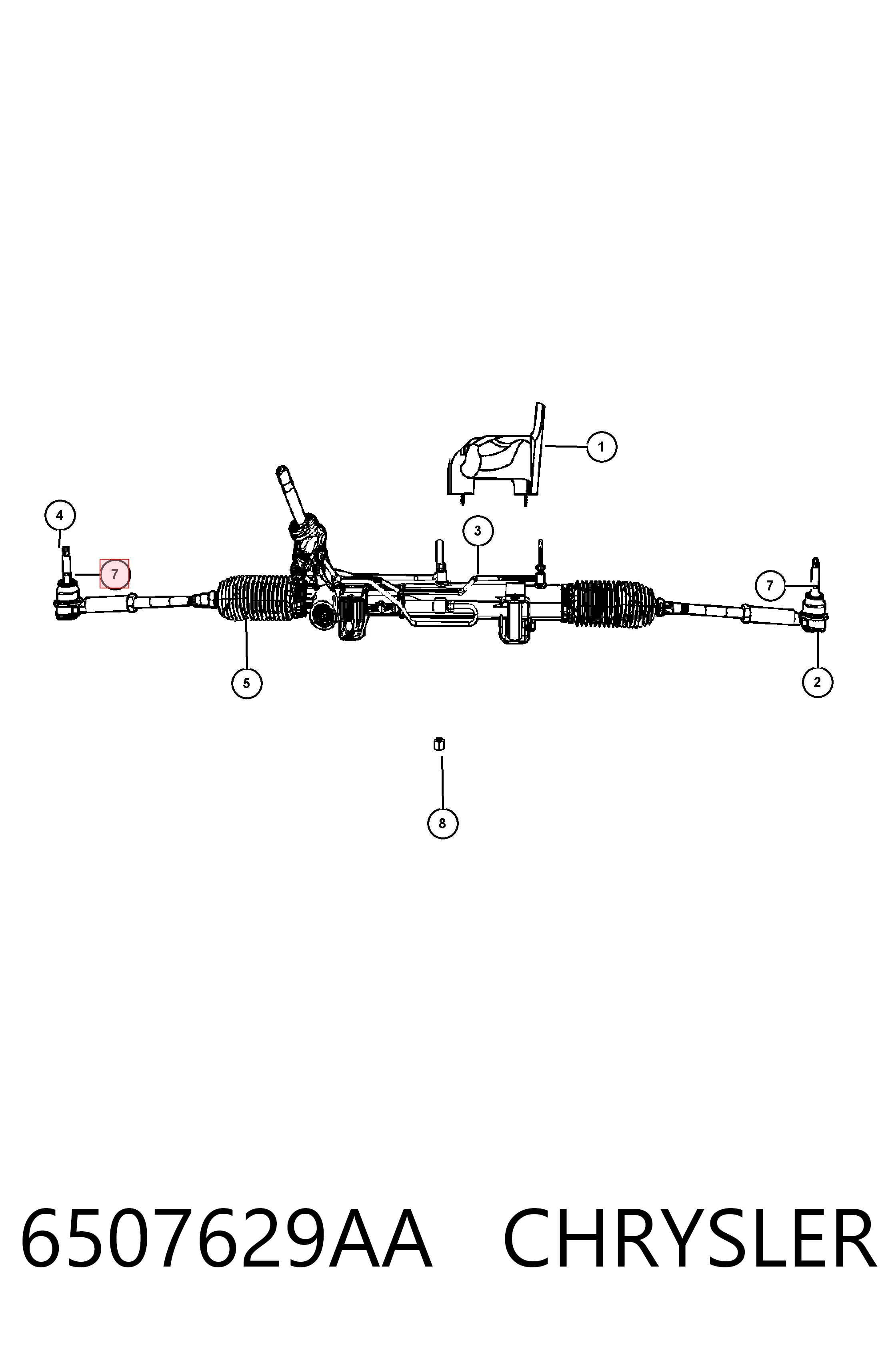 Купити K06507629AA Fiat/Alfa/Lancia 