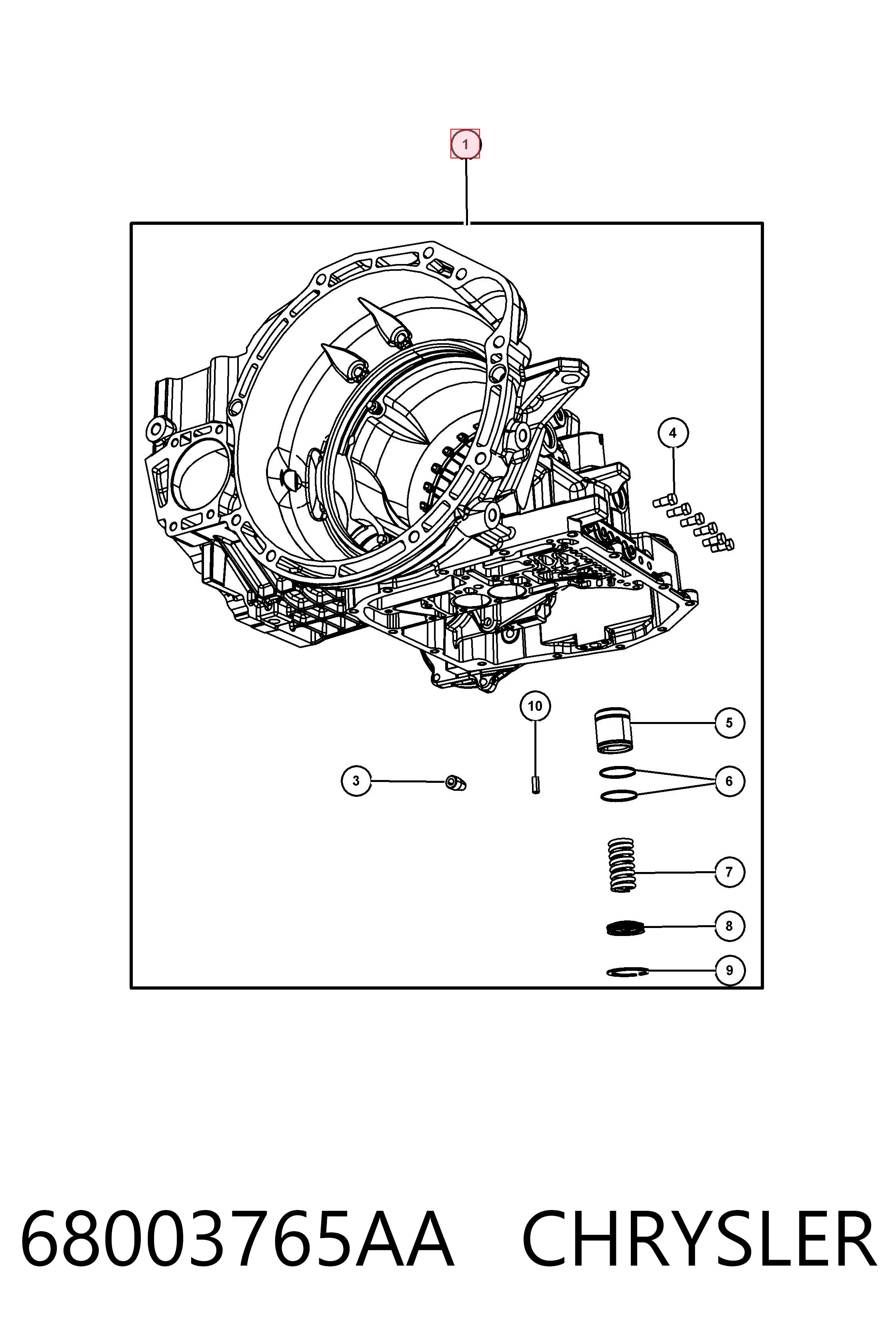 68003765AA Chrysler