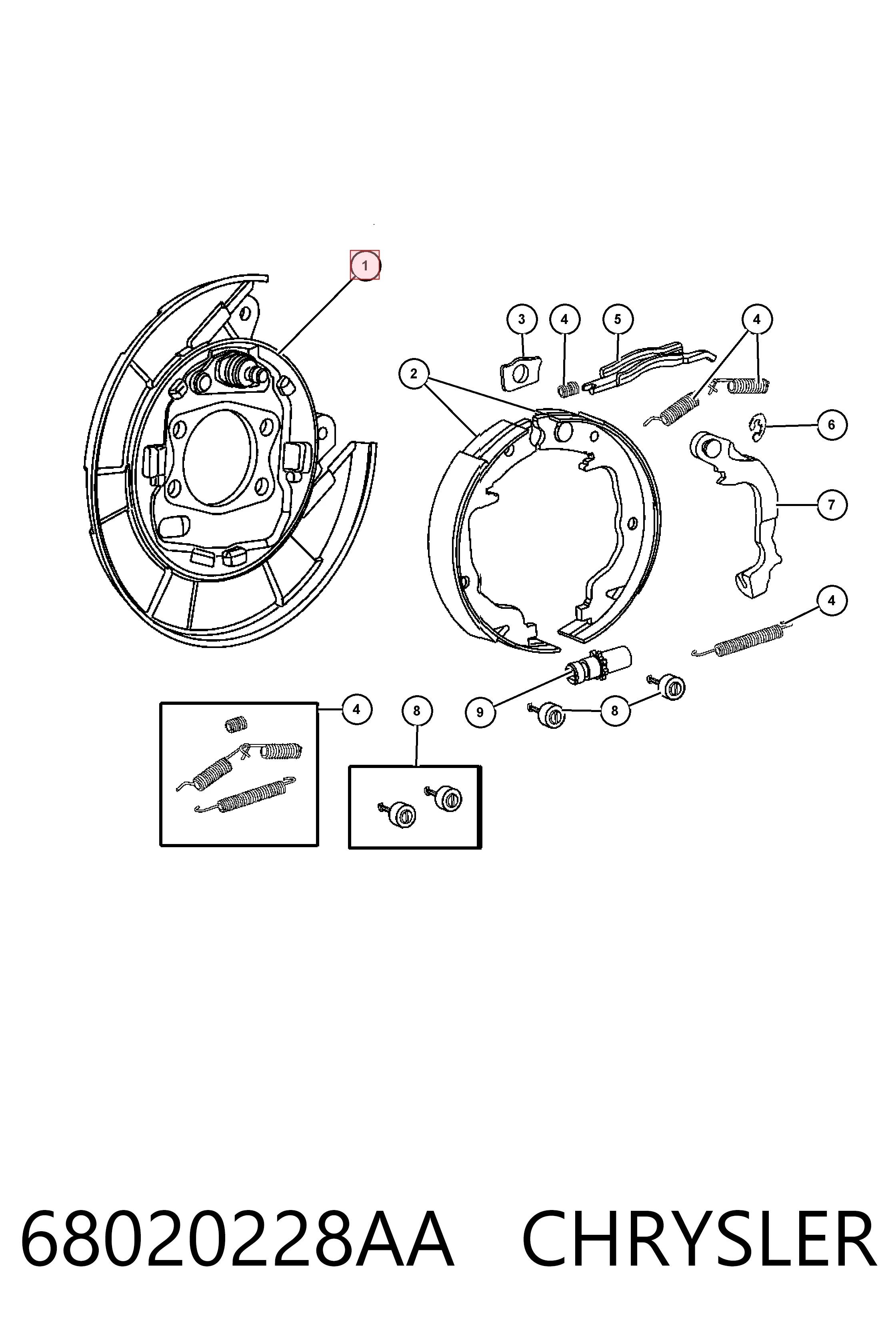  Fiat/Alfa/Lancia K05191297AA ціна, від 8.69 USD