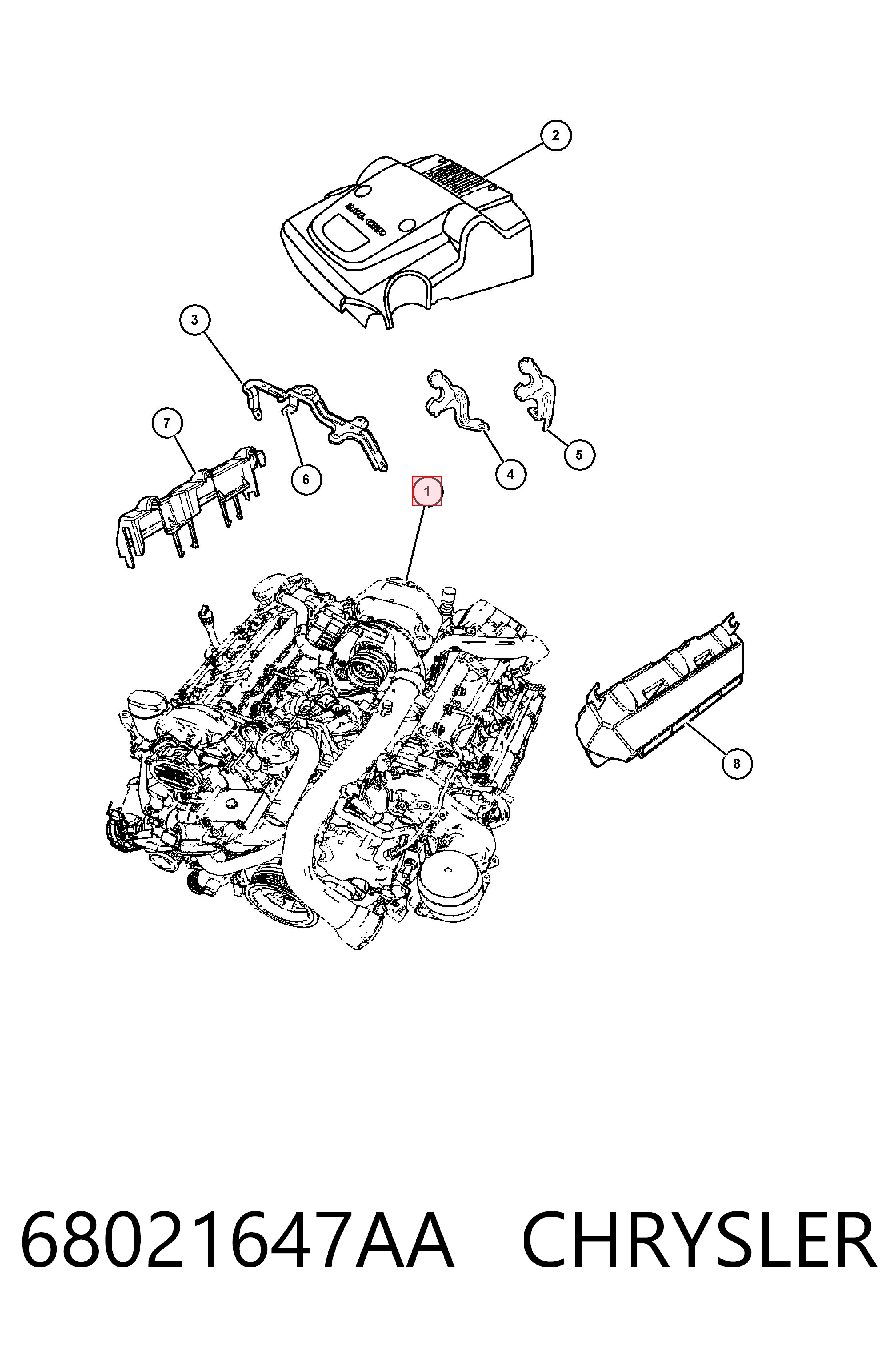 ДВЗ Fiat/Alfa/Lancia K05162020AB ціна, від 2254.79 USD