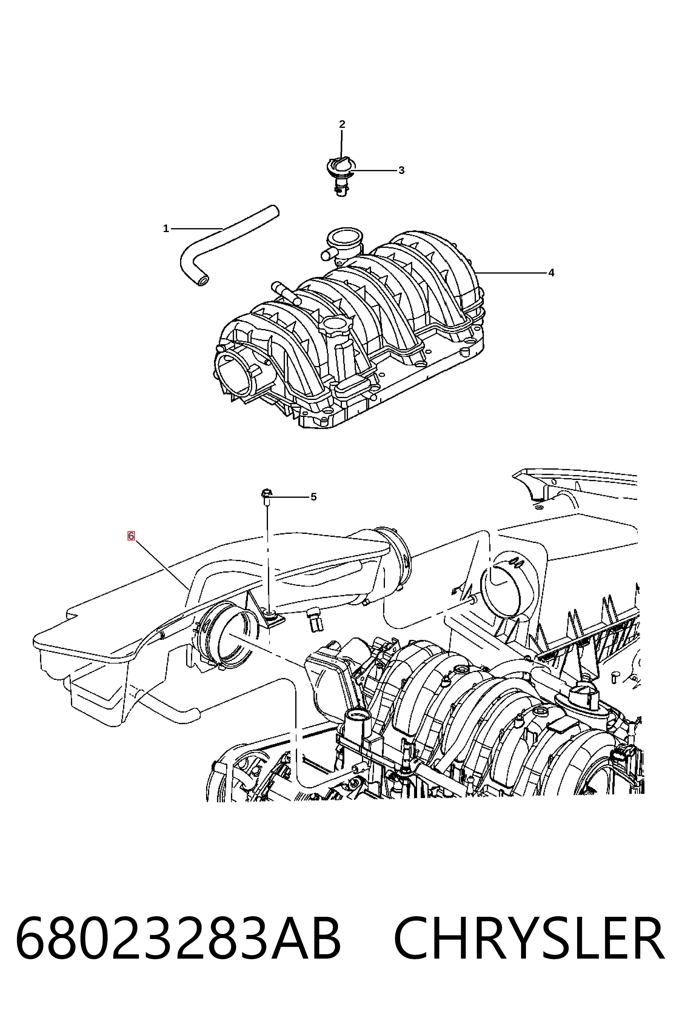 68023283AB Chrysler 