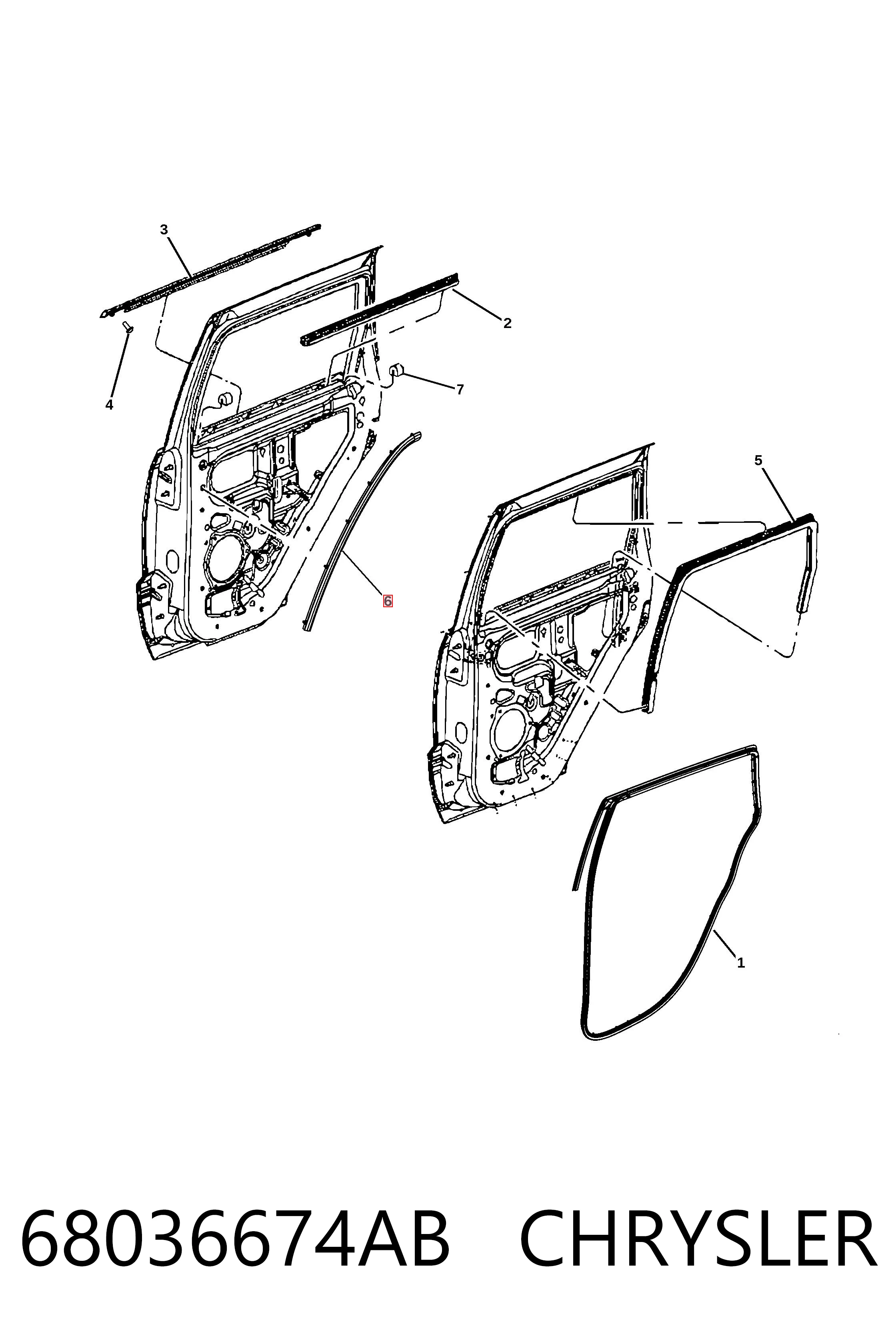 68036674AB Chrysler 