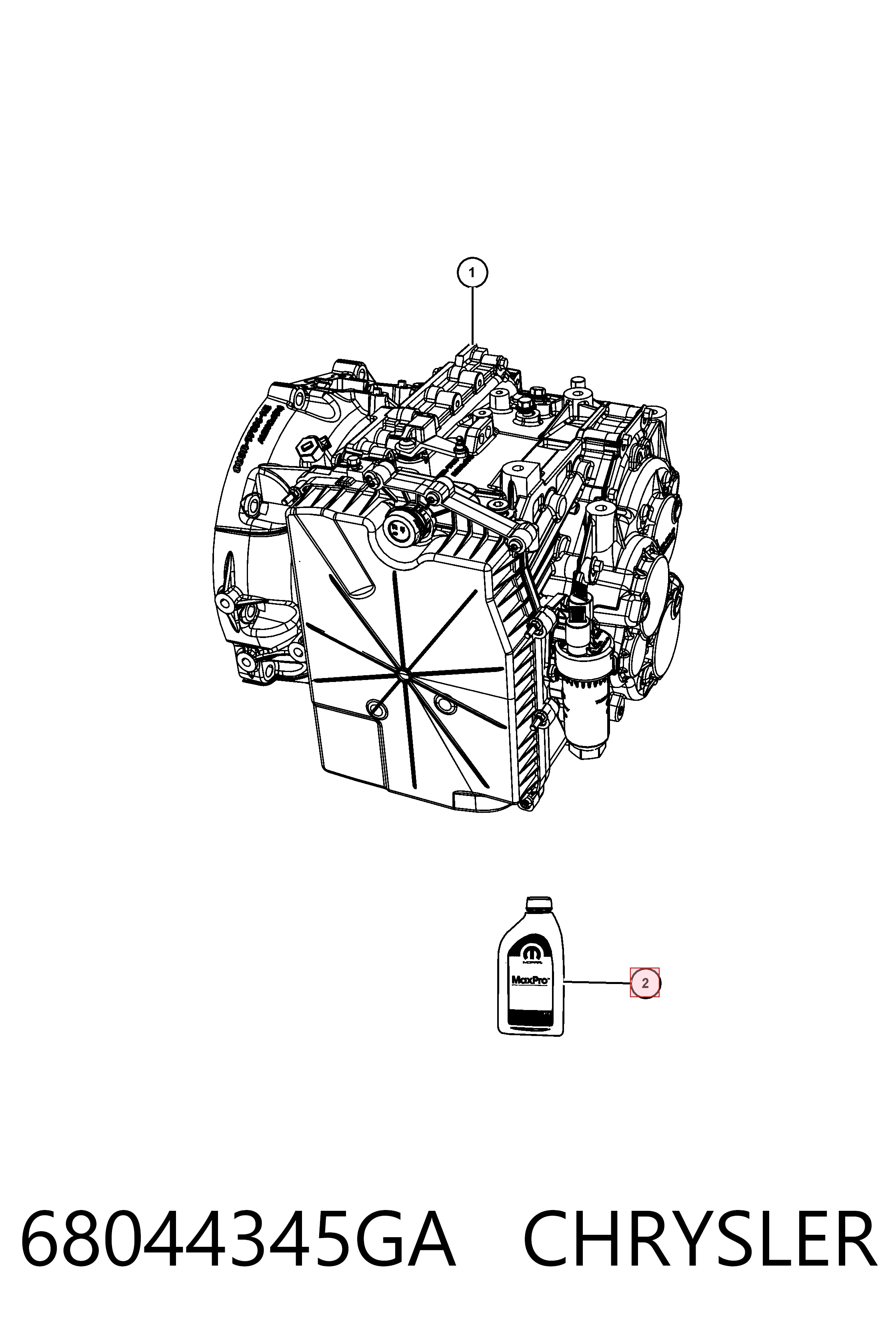9734S2 Peugeot/Citroen Масло для роздавальної коробки