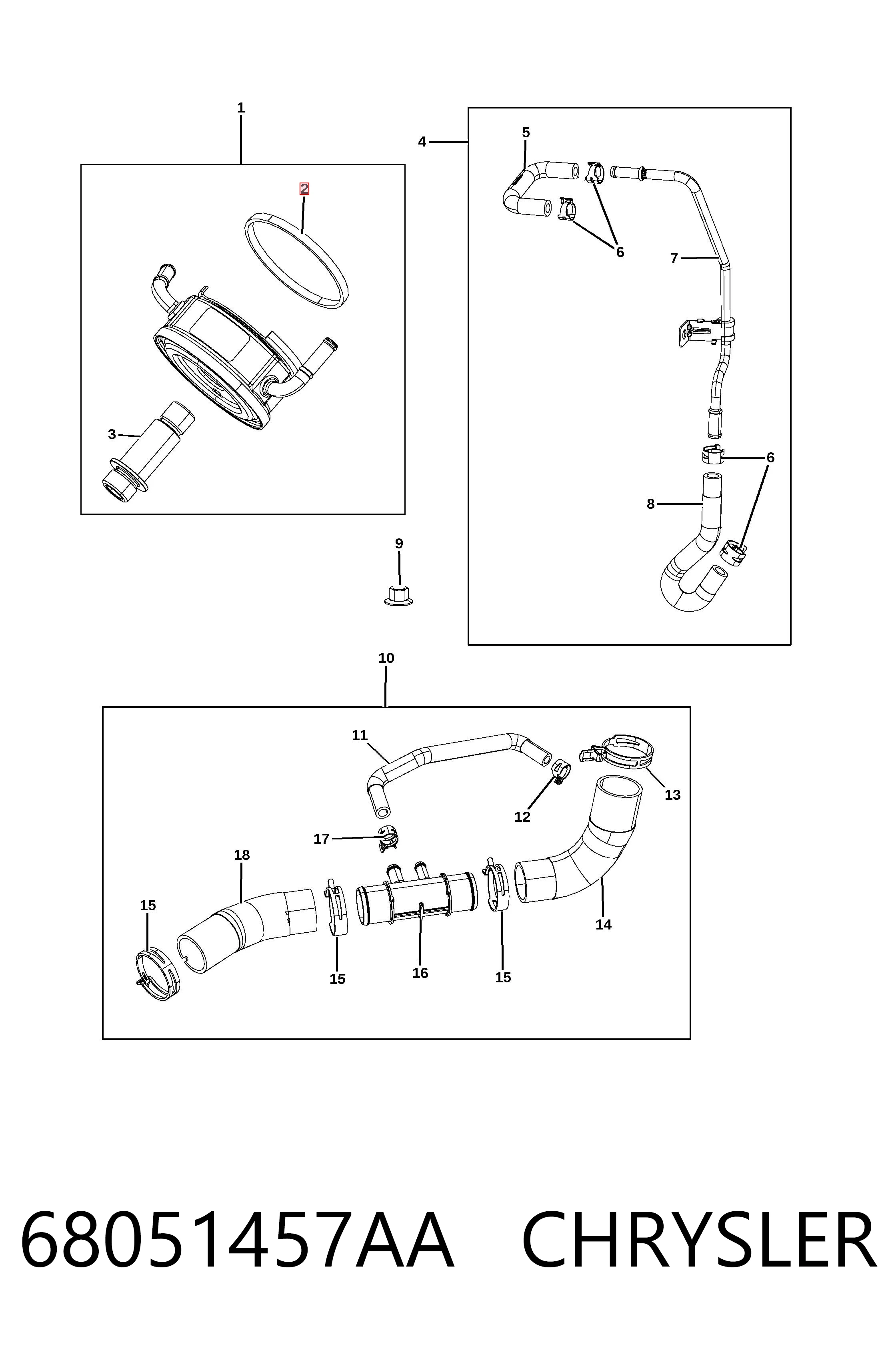 K68027698AA Fiat/Alfa/Lancia 
