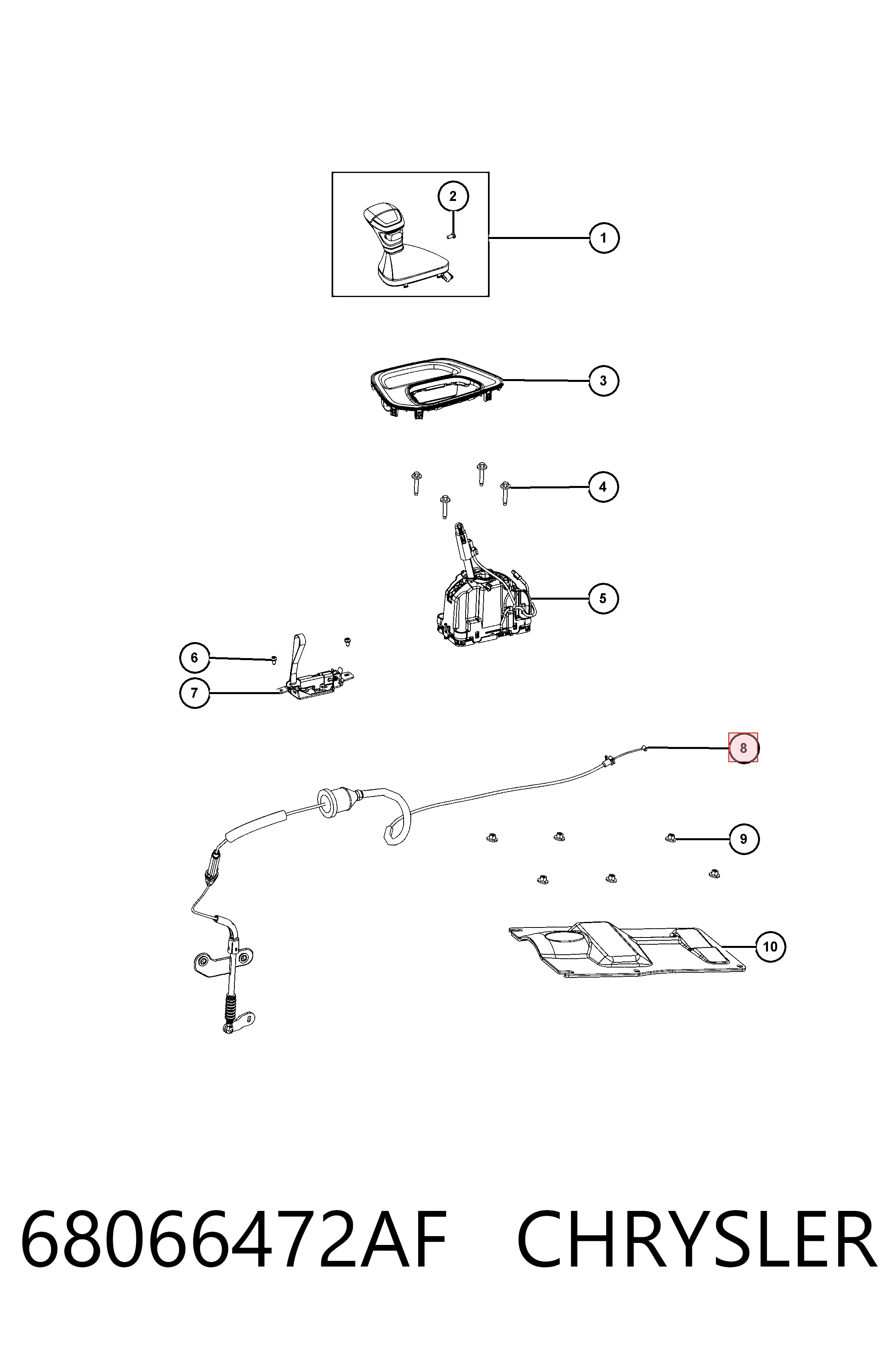 Купити K68066472AD Fiat/Alfa/Lancia 