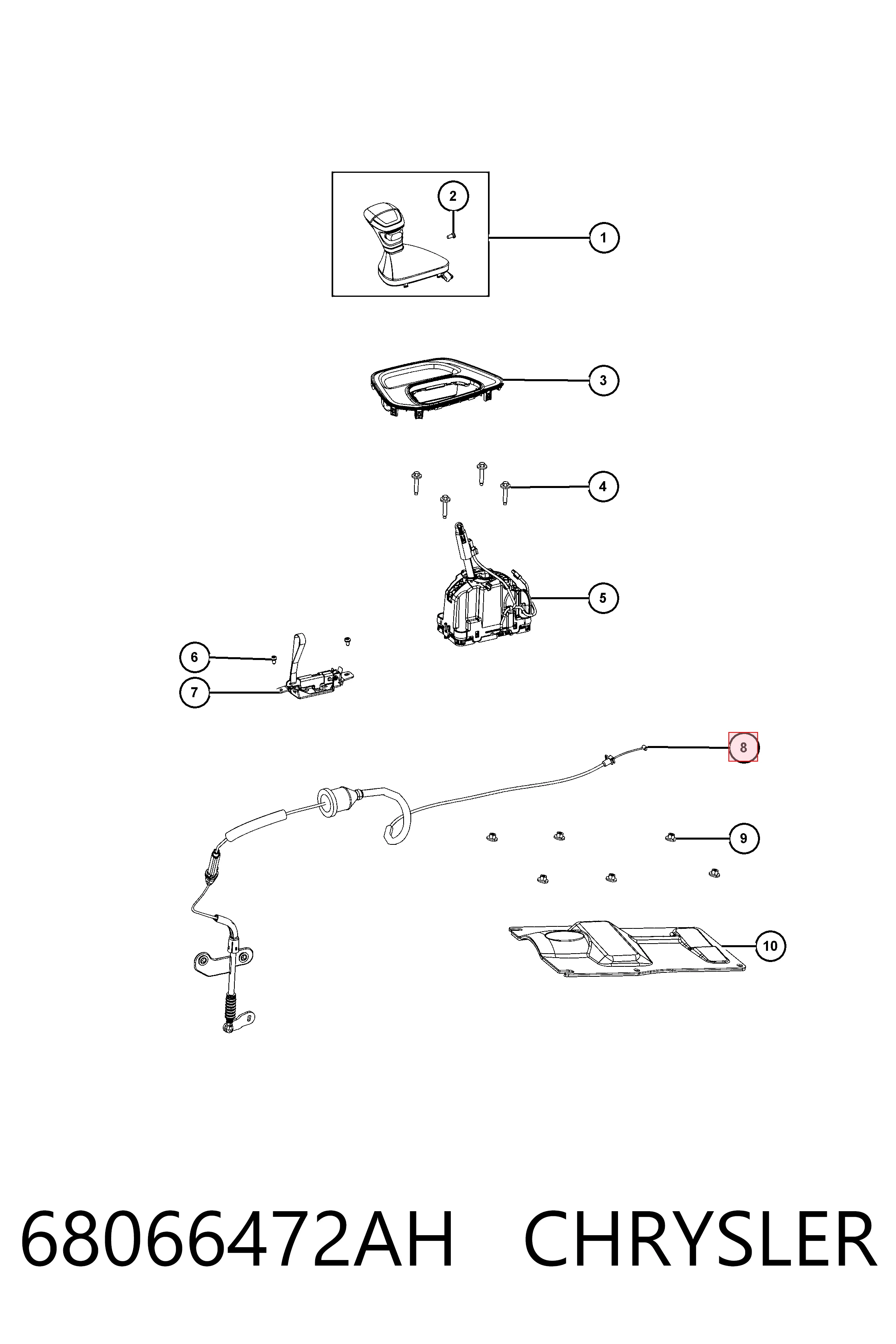  Fiat/Alfa/Lancia K68066472AD