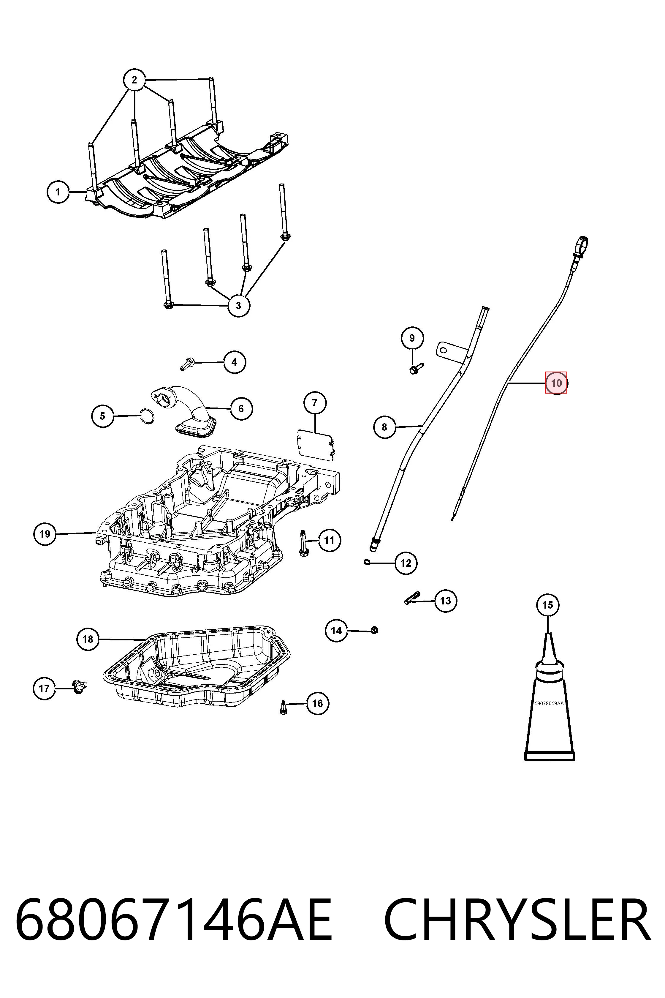 68067146AE Chrysler 