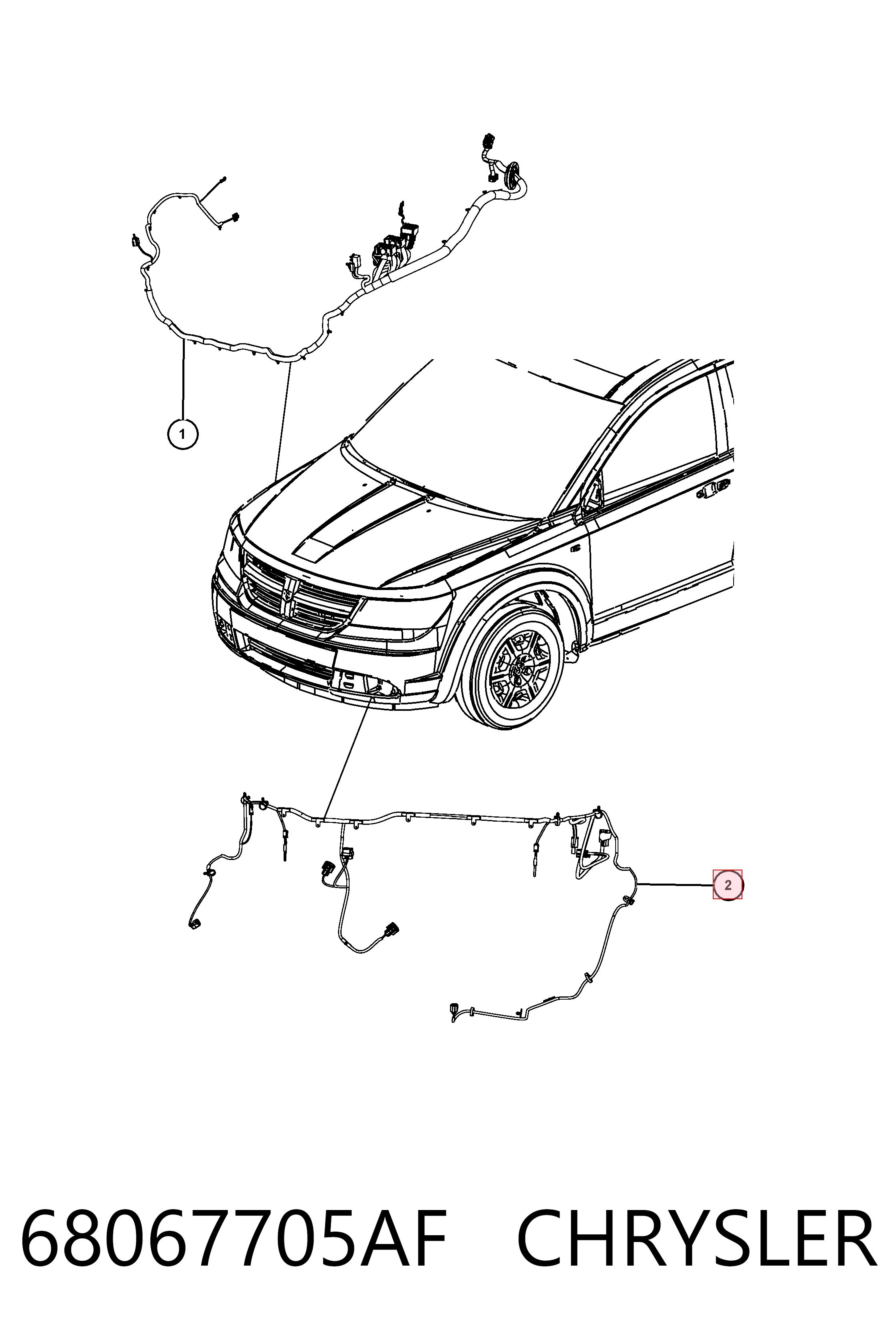 68067705AF Chrysler 