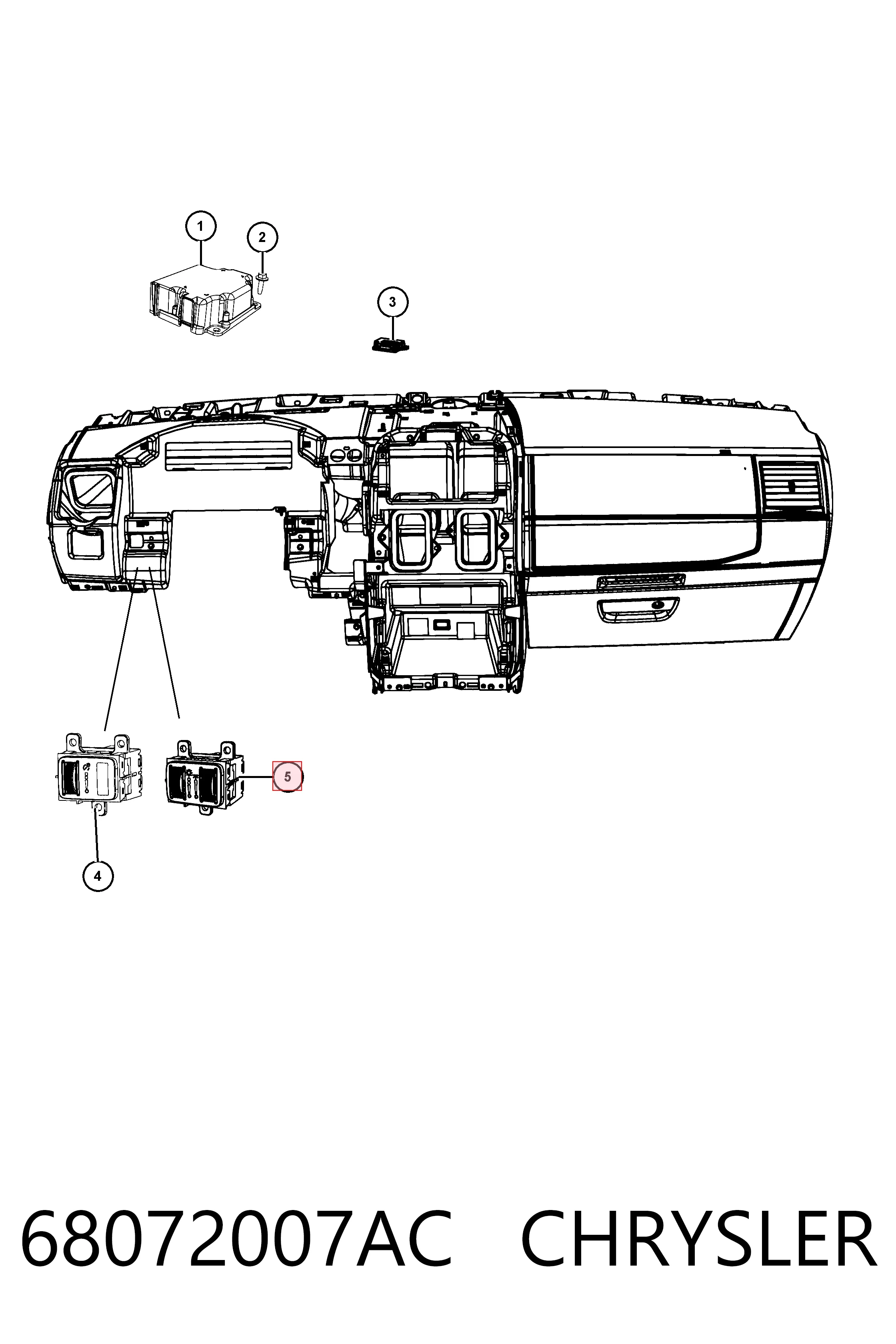 68072007AC Chrysler 