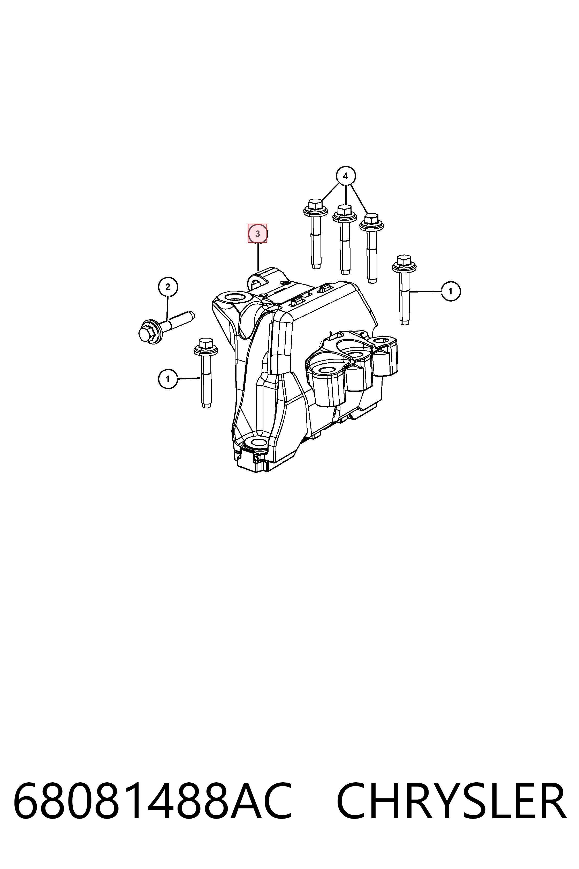 68081488AC Chrysler 