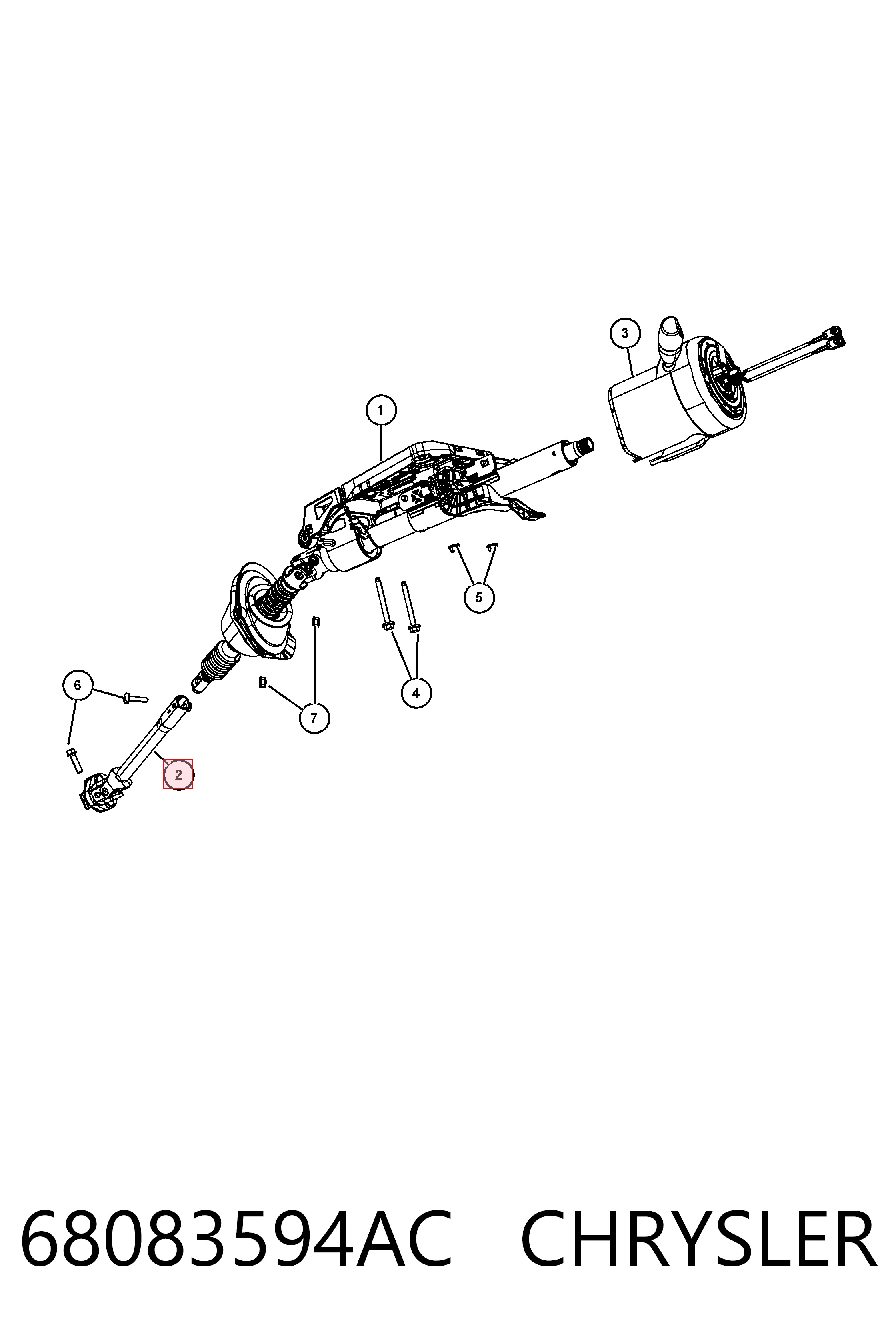  K68083594AC Fiat/Alfa/Lancia