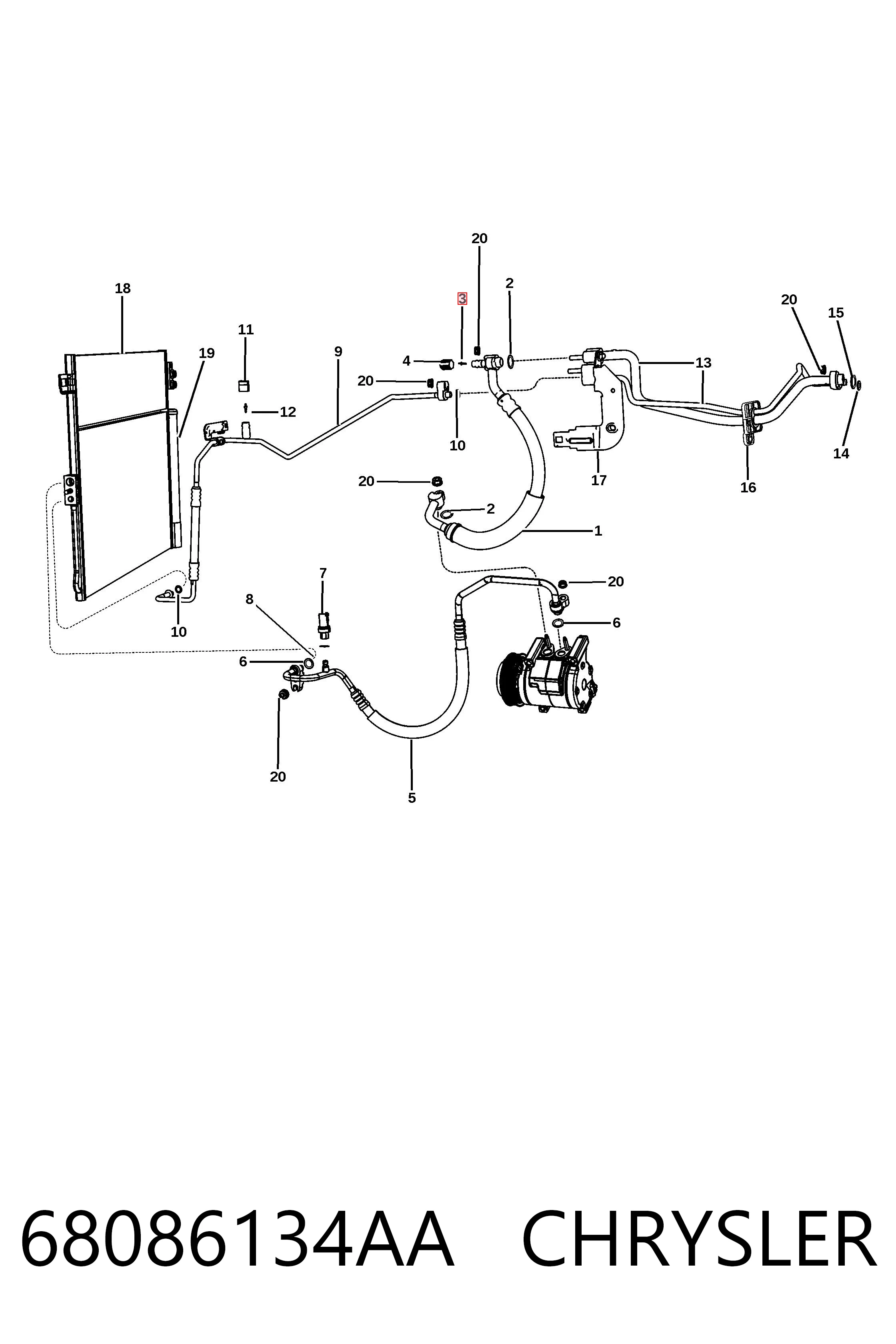 Клапан заправки кондиціонера General Motors 97083892 ціна, від 4.53 USD