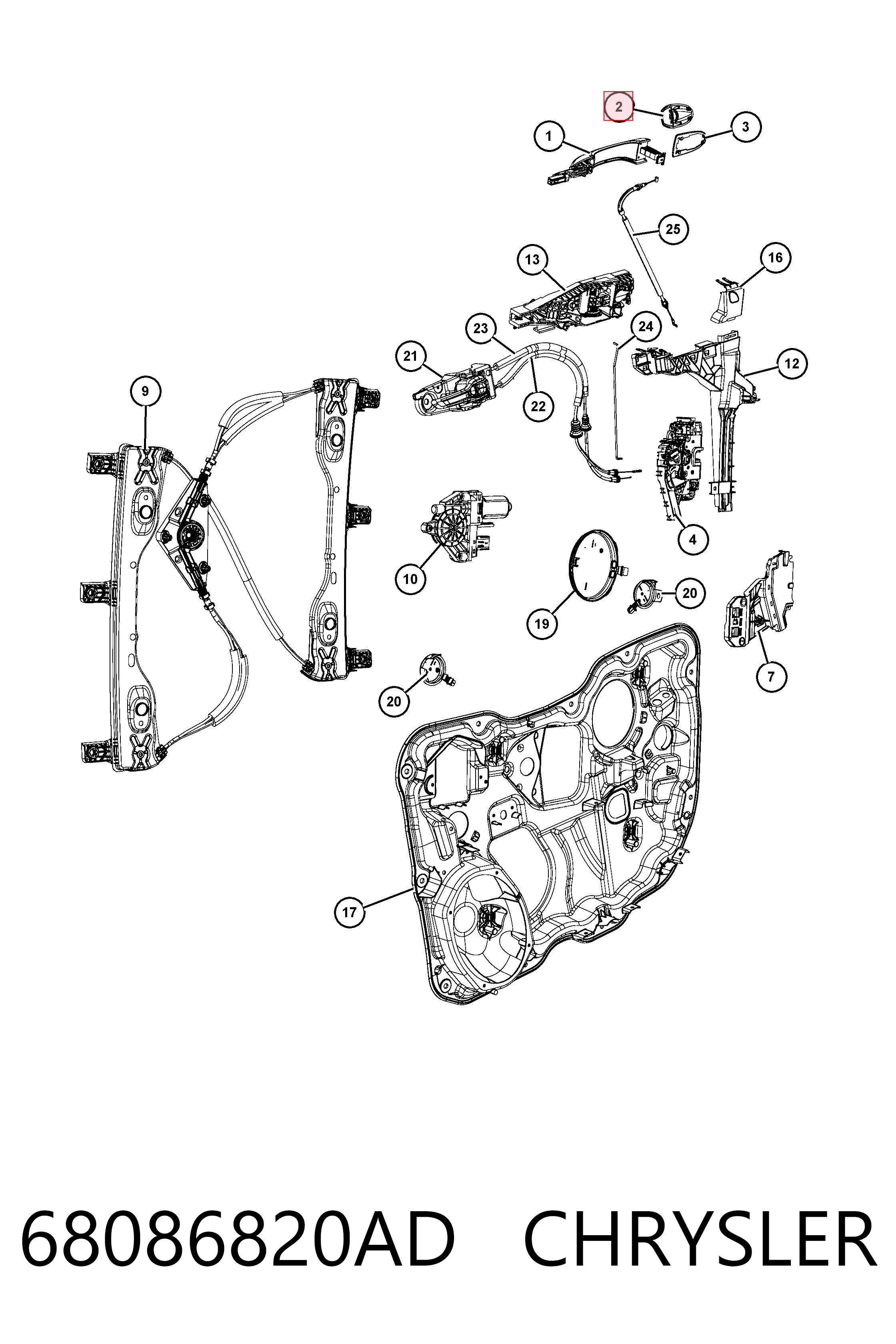 68086820AD Chrysler 