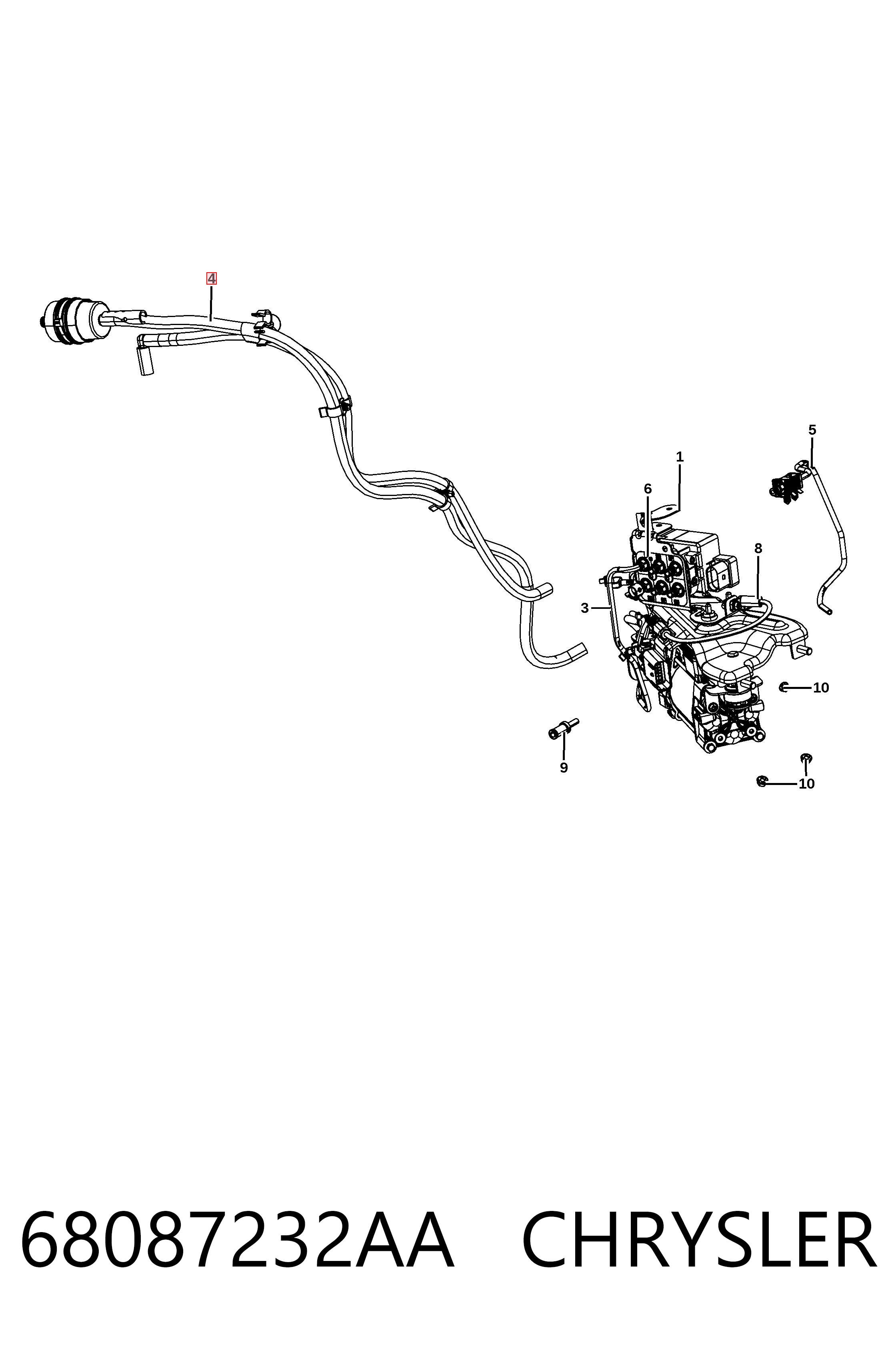 68087232AA Chrysler 