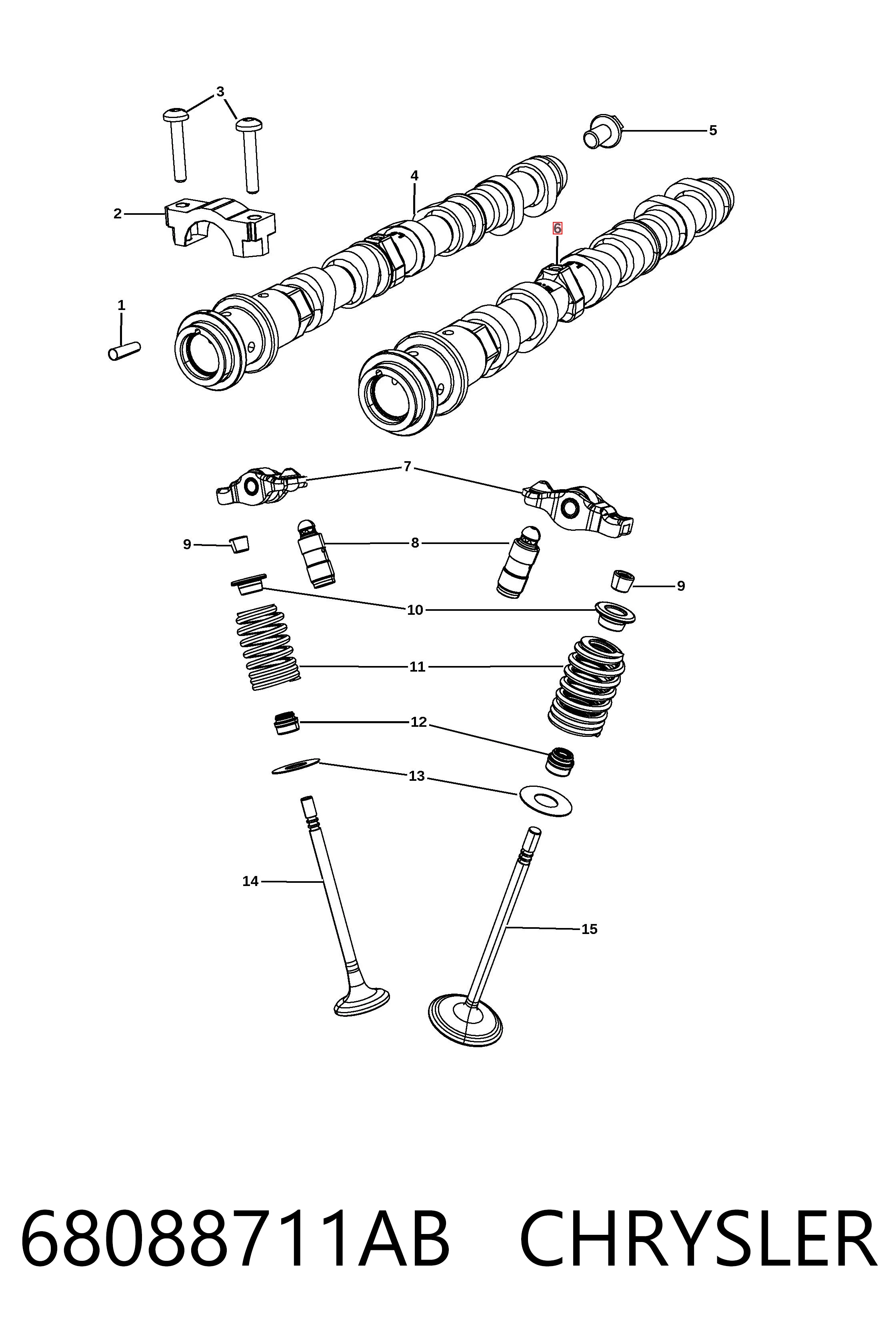 K68088711AC Fiat/Alfa/Lancia 