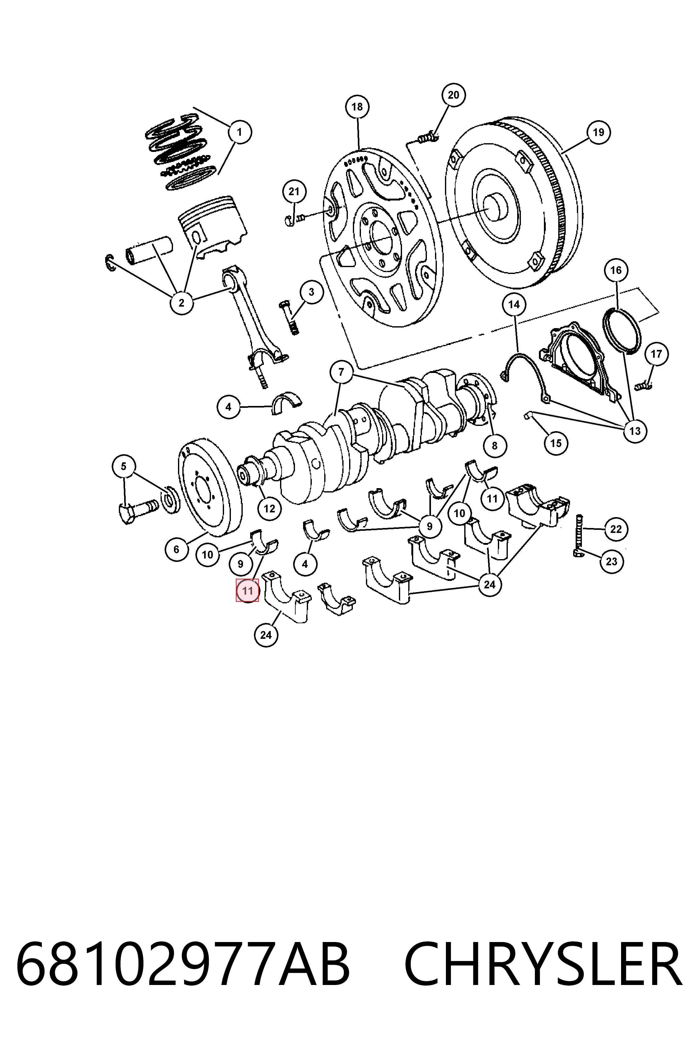 68102977AB Chrysler 
