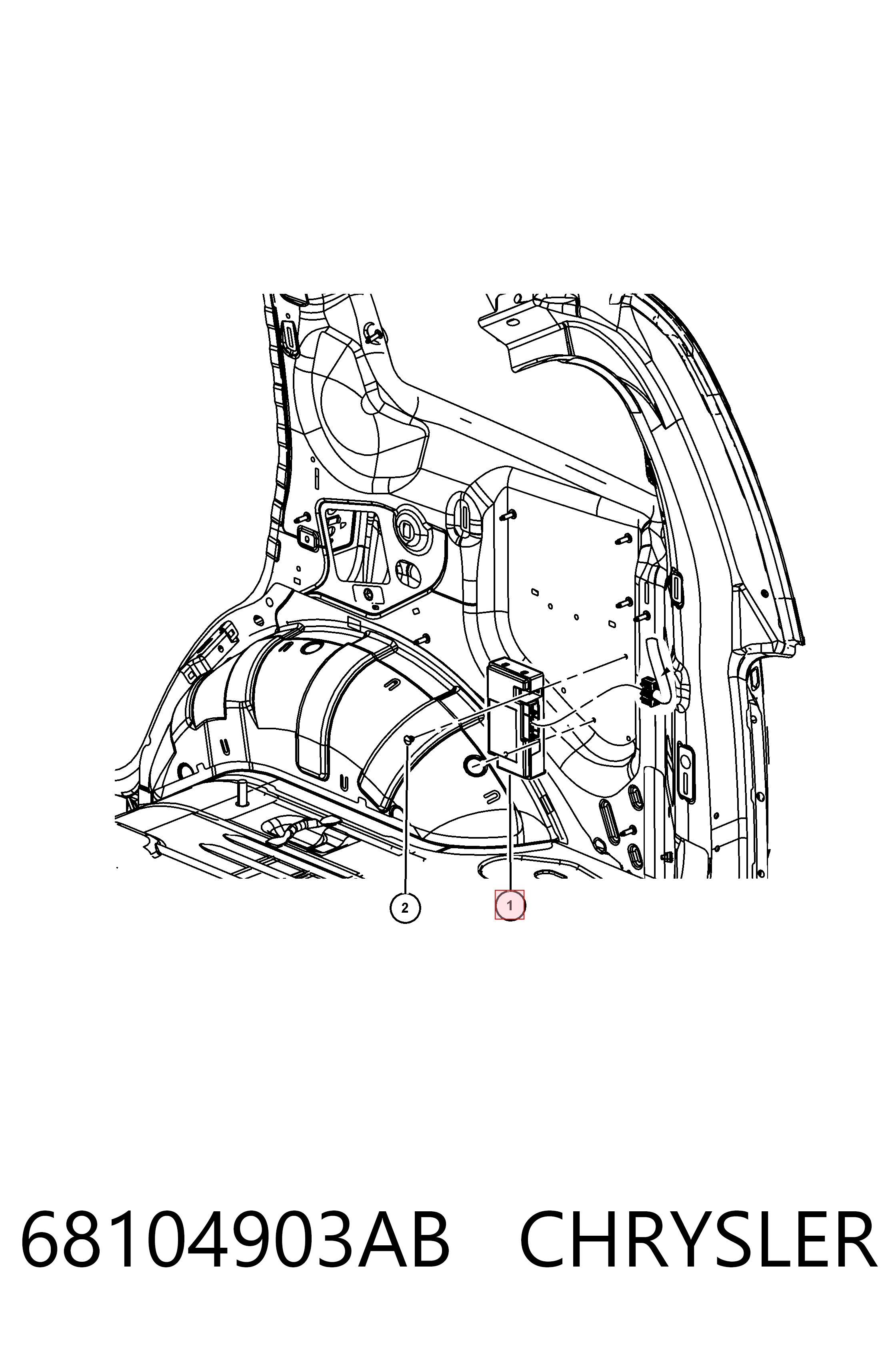  Fiat/Alfa/Lancia K68104903AC