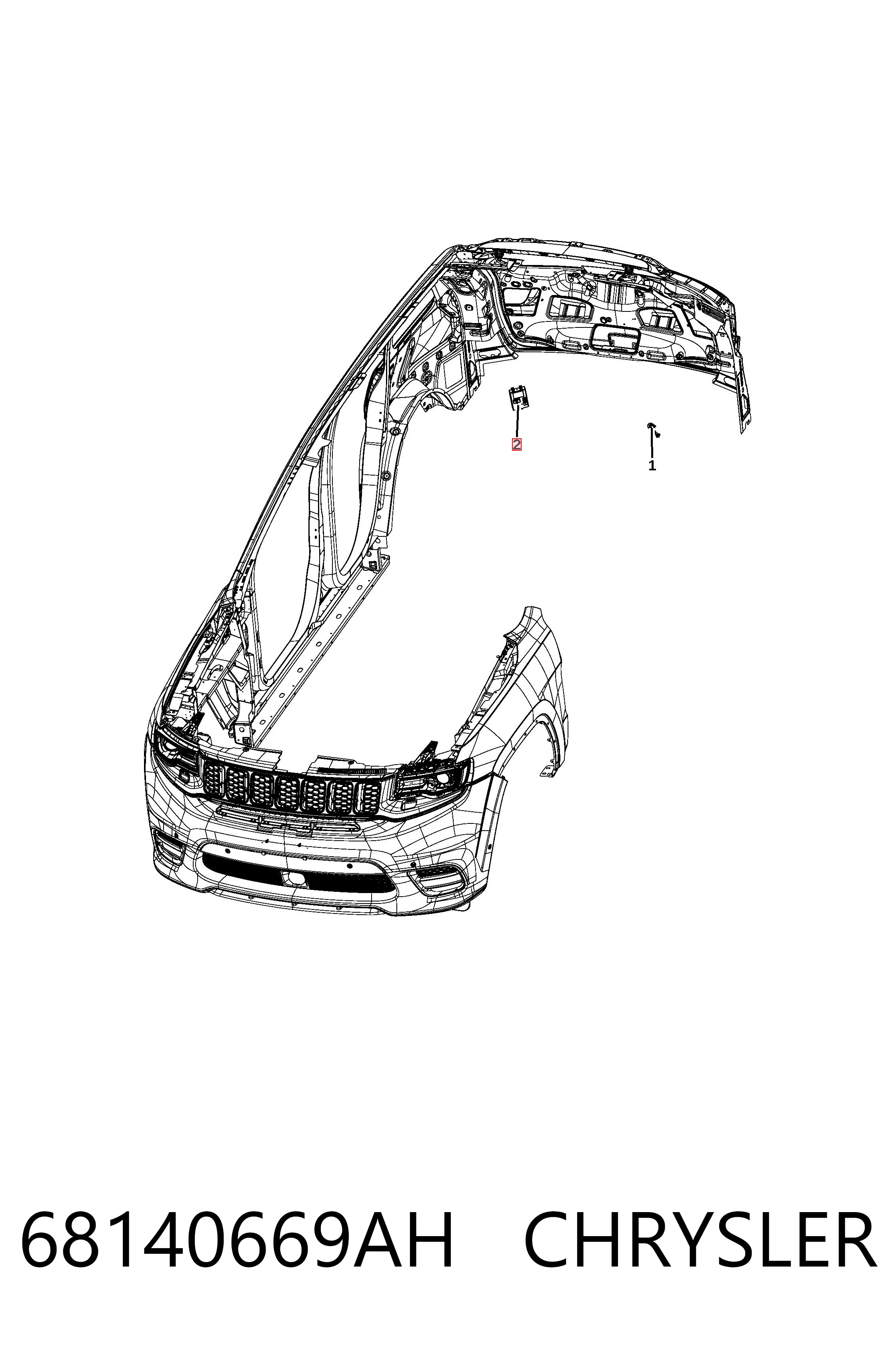 68140669AH Chrysler
