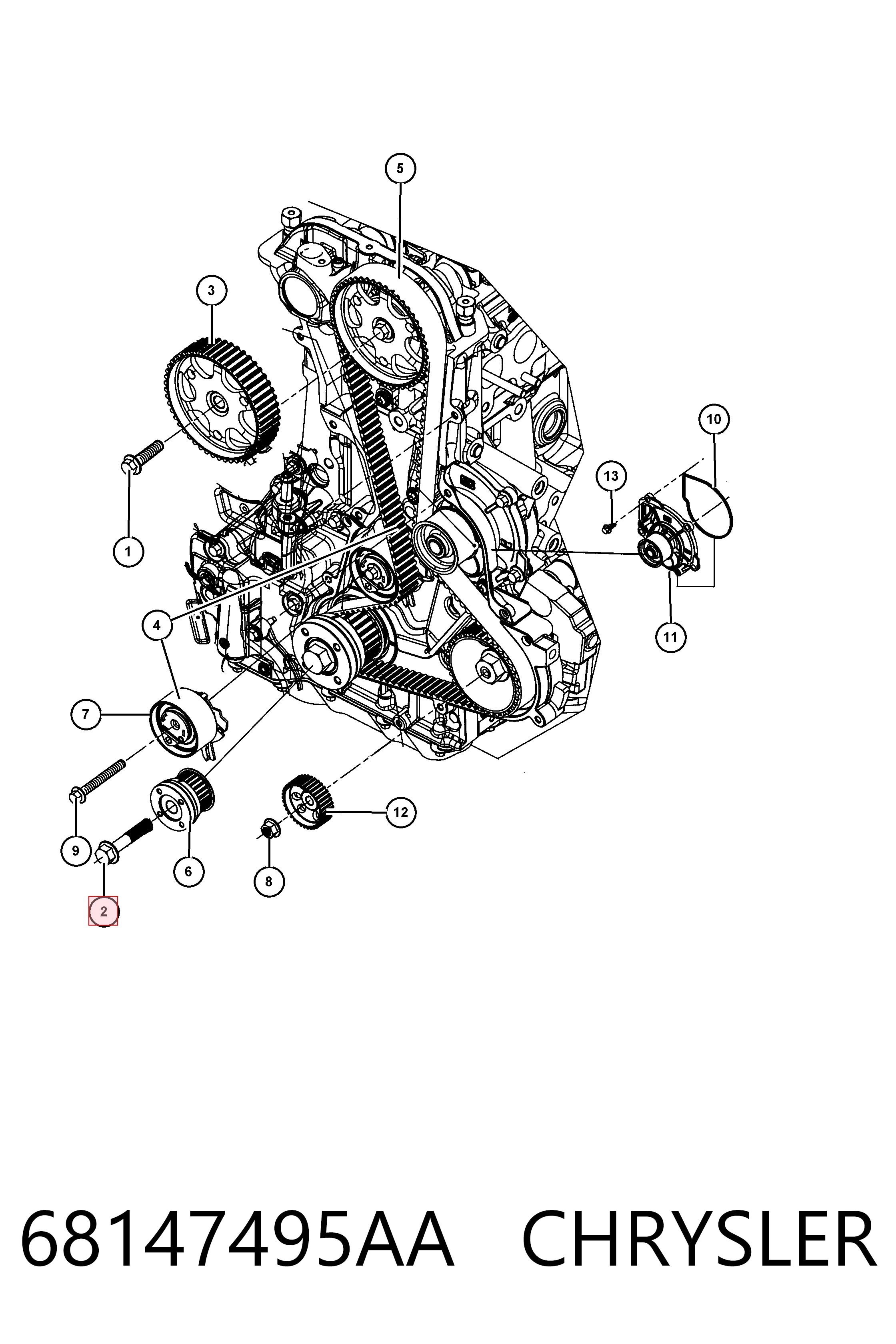 K68027566AA Fiat/Alfa/Lancia 