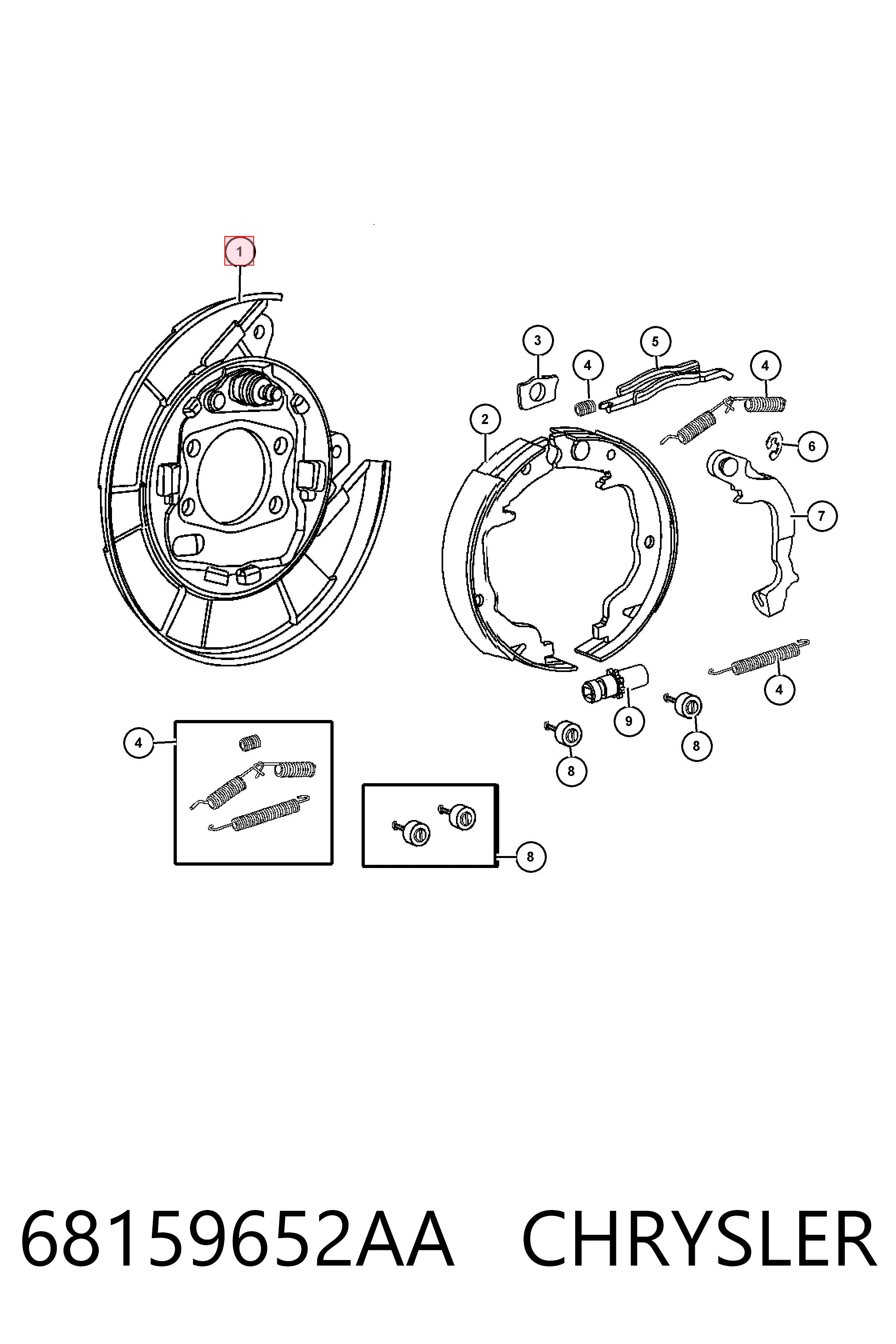 68159652AA Chrysler 
