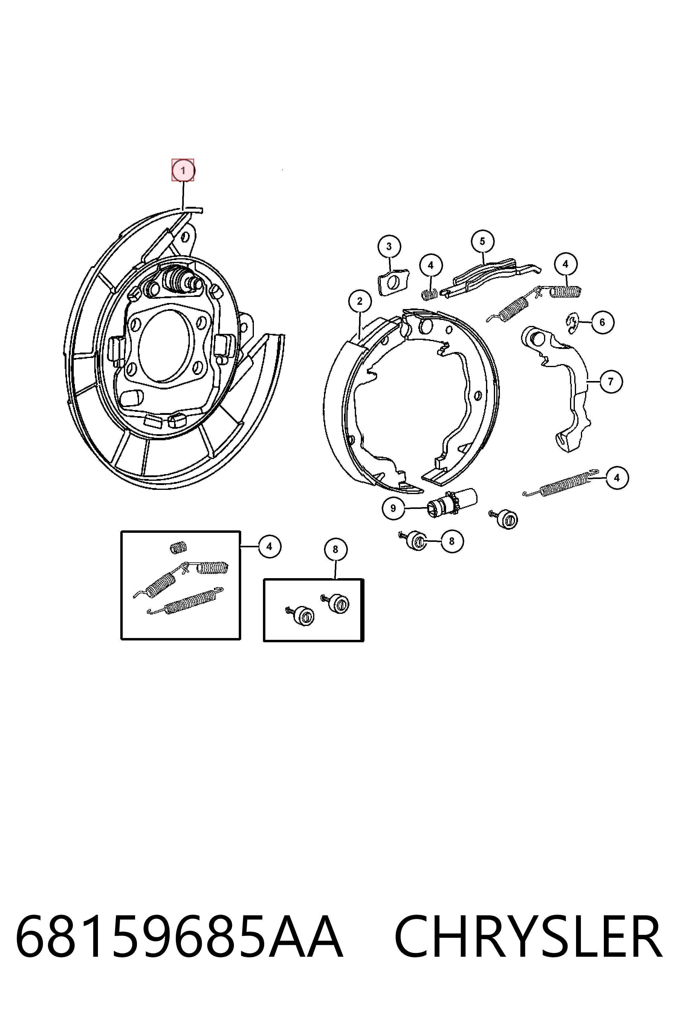 68159685AA Chrysler 
