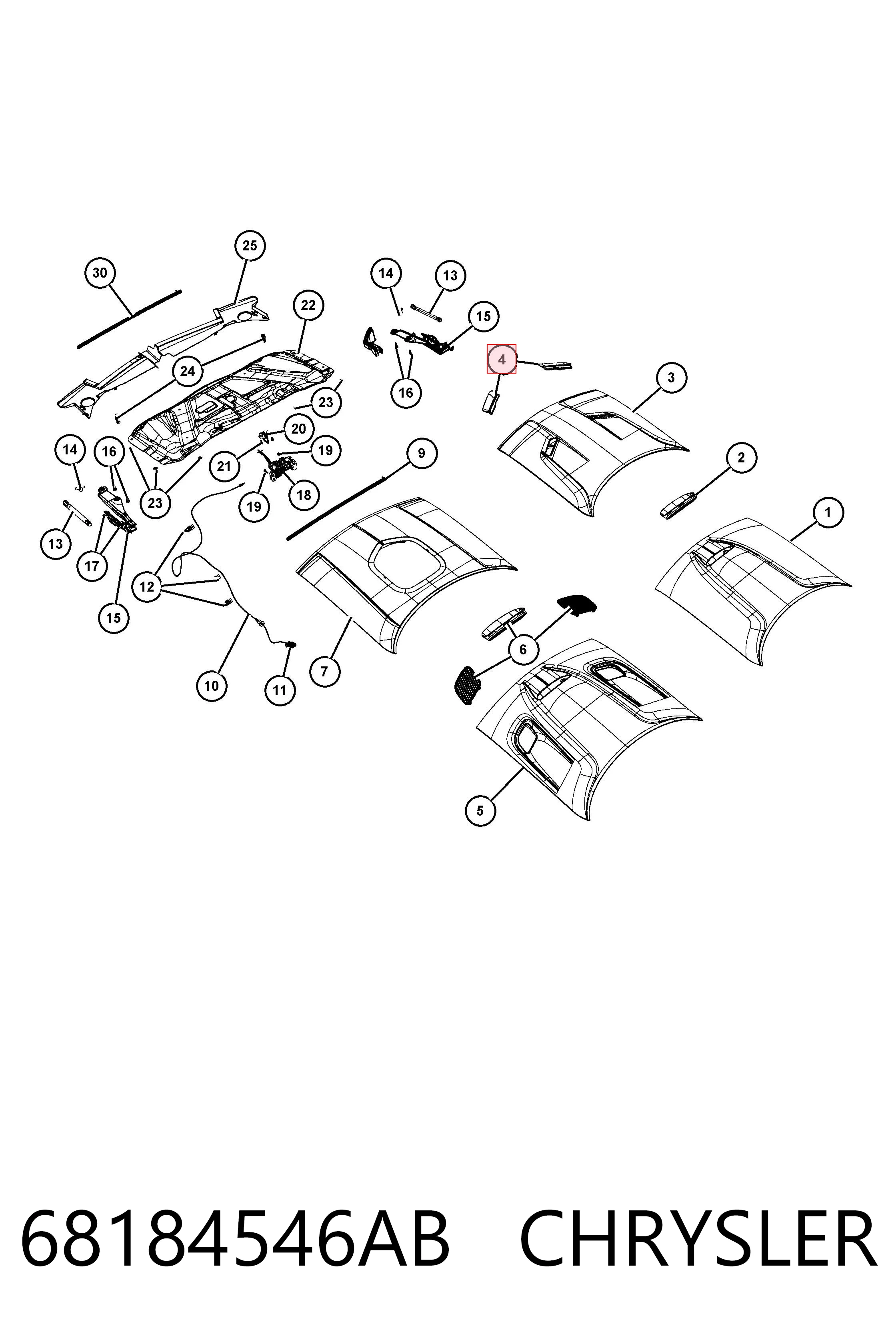 68184546AB Chrysler 