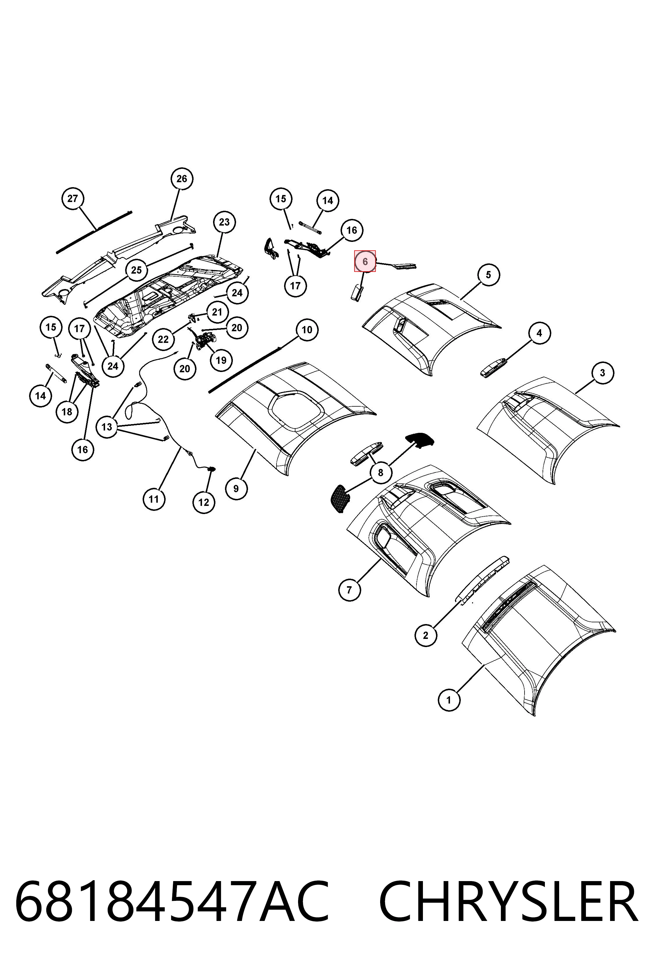 68184547AC Chrysler 