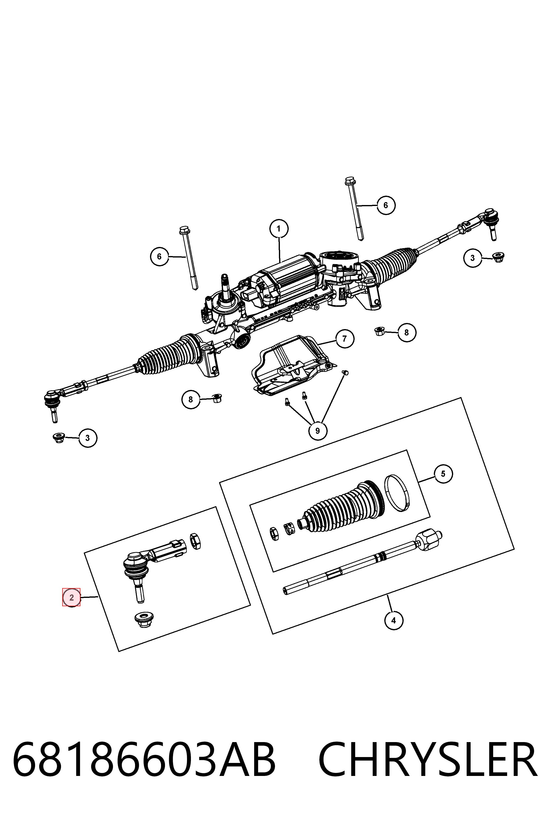 Купити SSP0398 Magneti Marelli Рульовий наконечник
