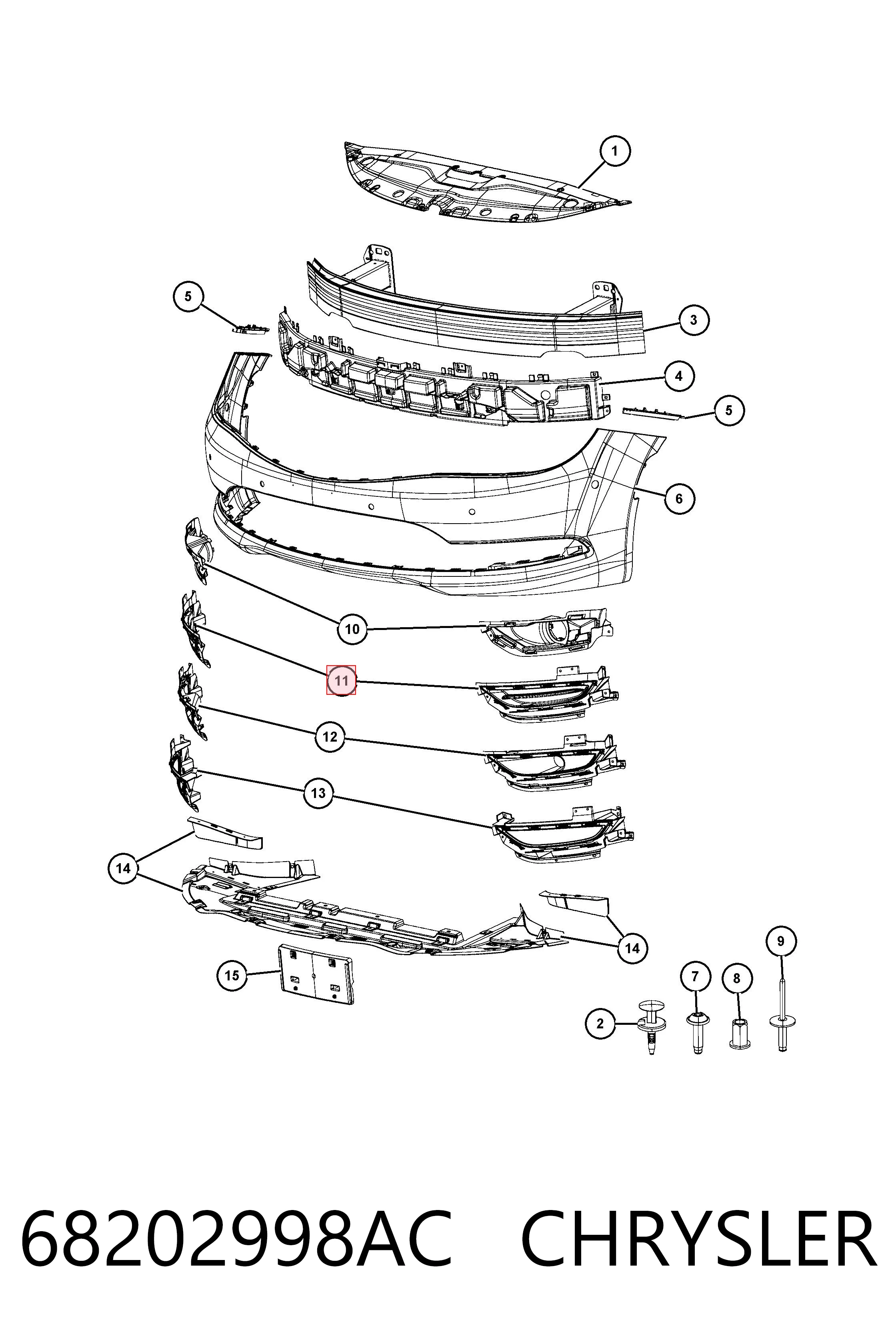 68202998AC Chrysler 