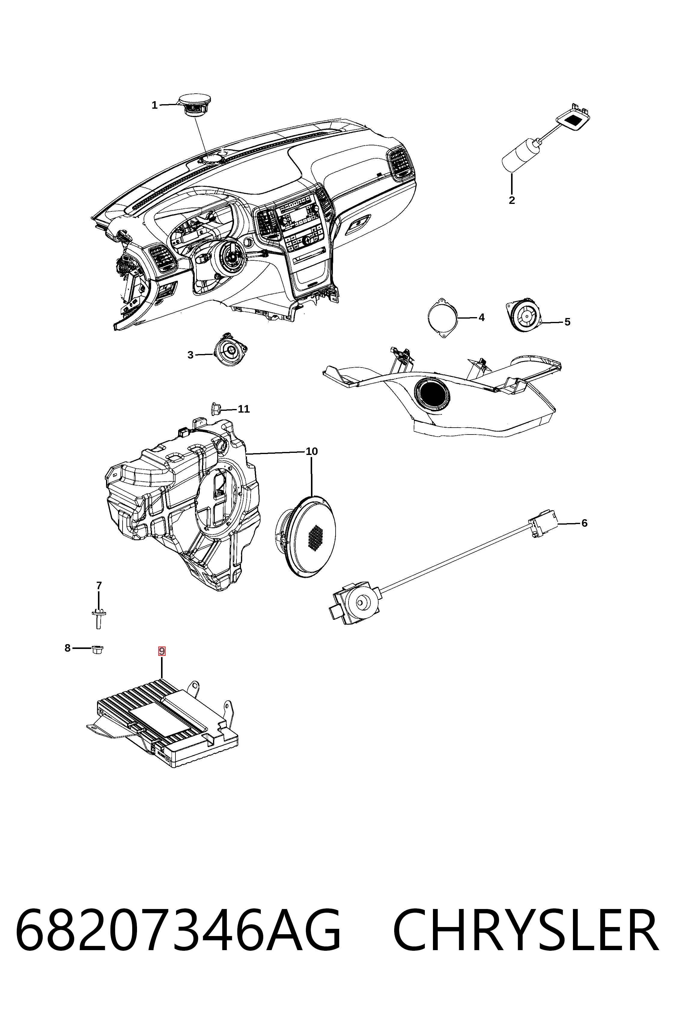 K68207346AI Fiat/Alfa/Lancia 