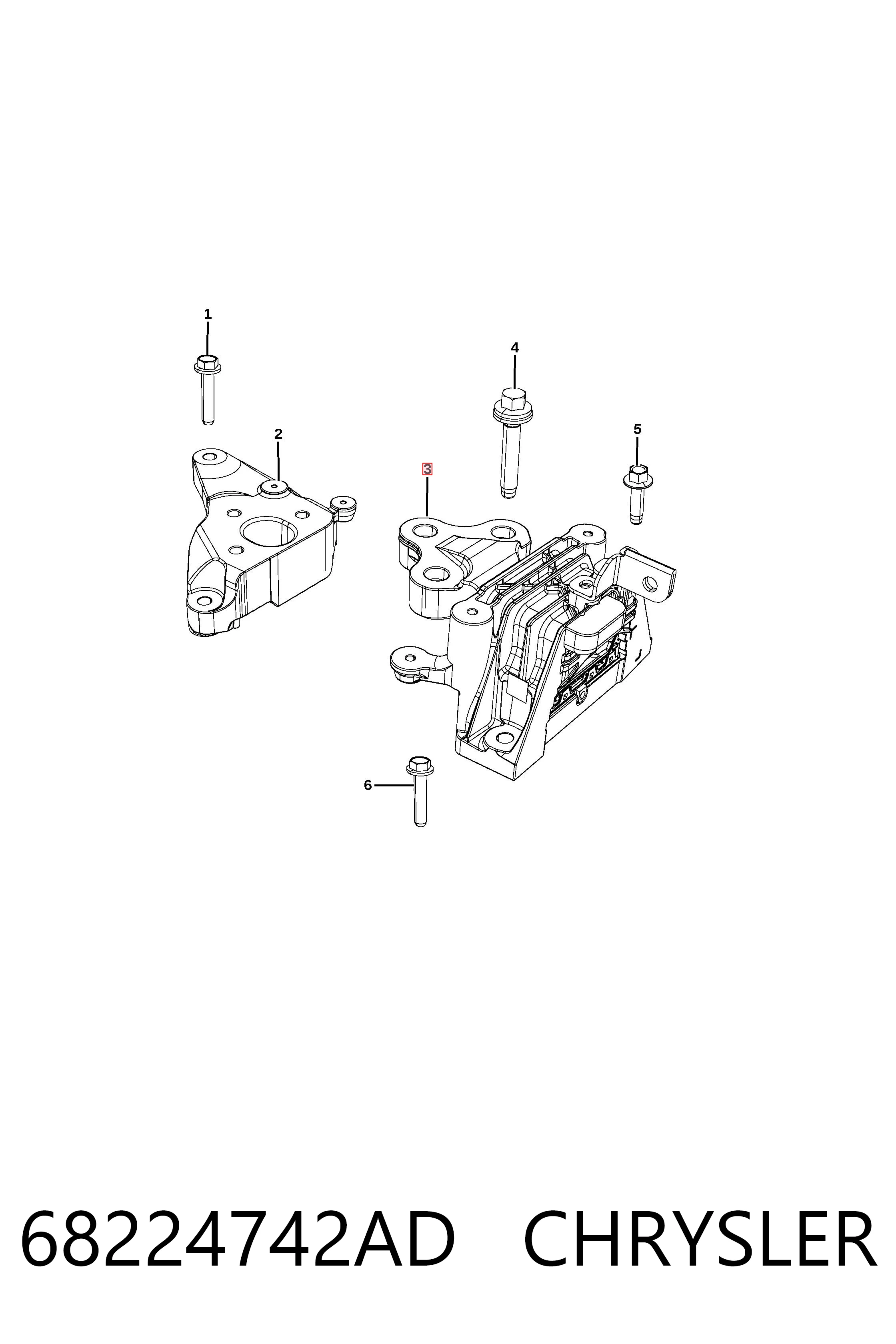 68224742AD Chrysler 