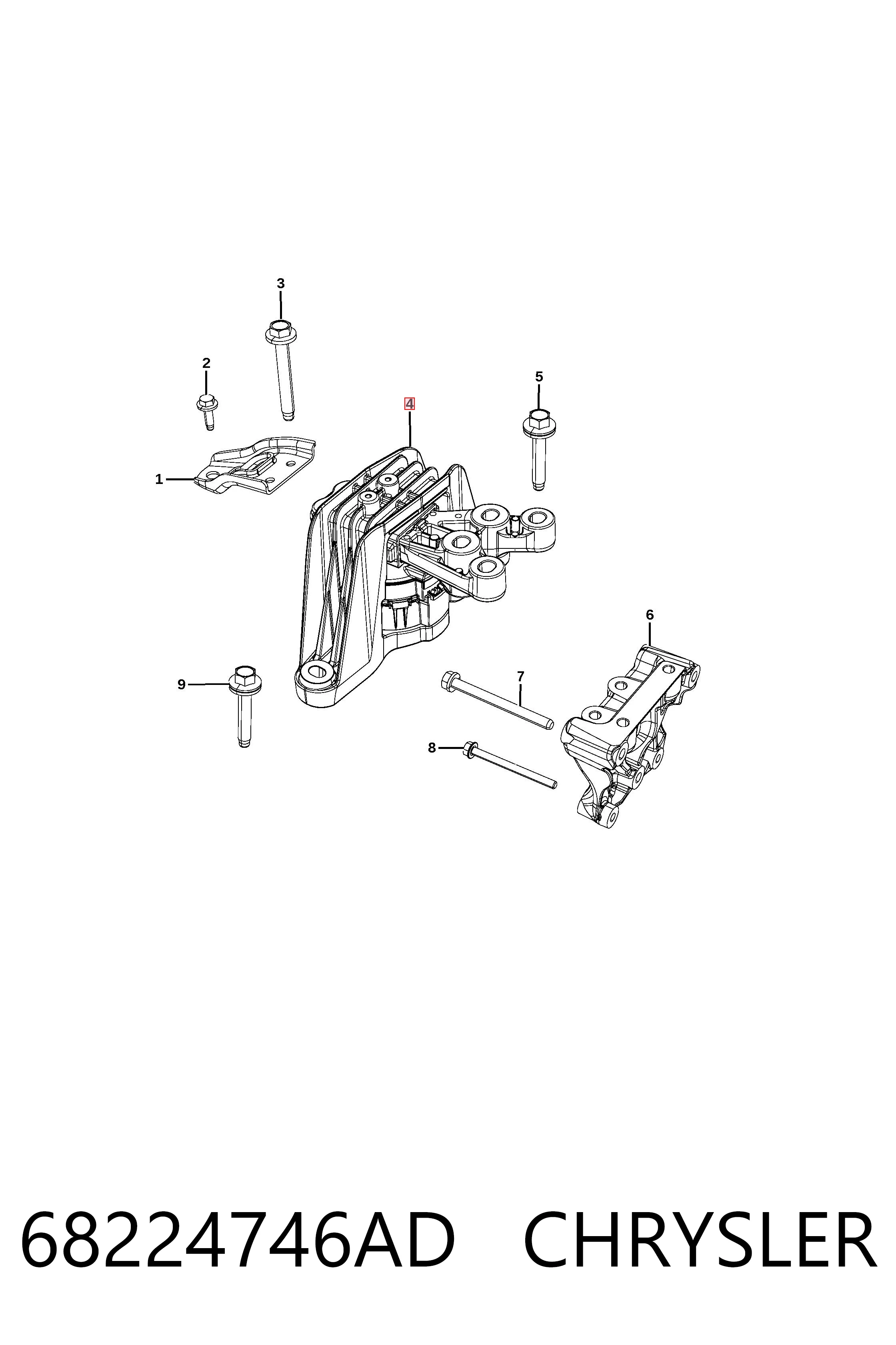 Купити K68224746AD Fiat/Alfa/Lancia 