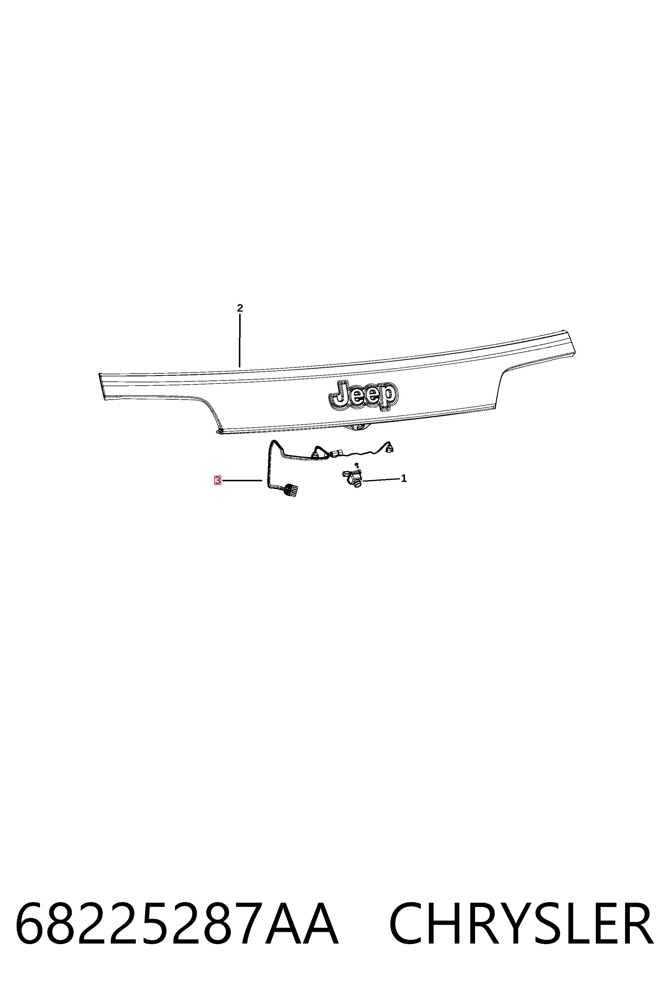 68225287AA Chrysler 