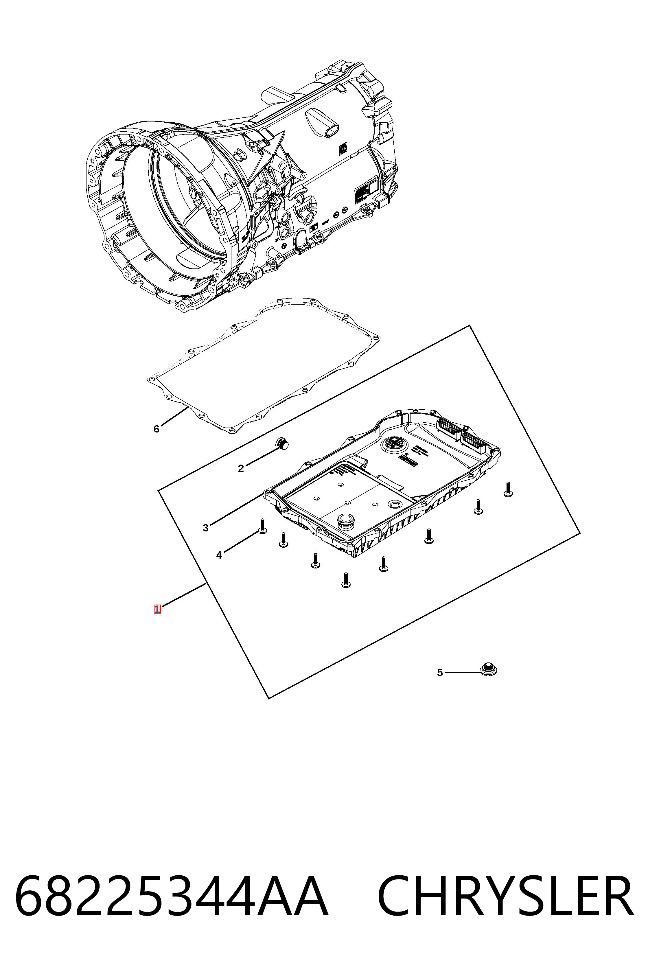 Піддон АКПП 77368075 Fiat/Alfa/Lancia