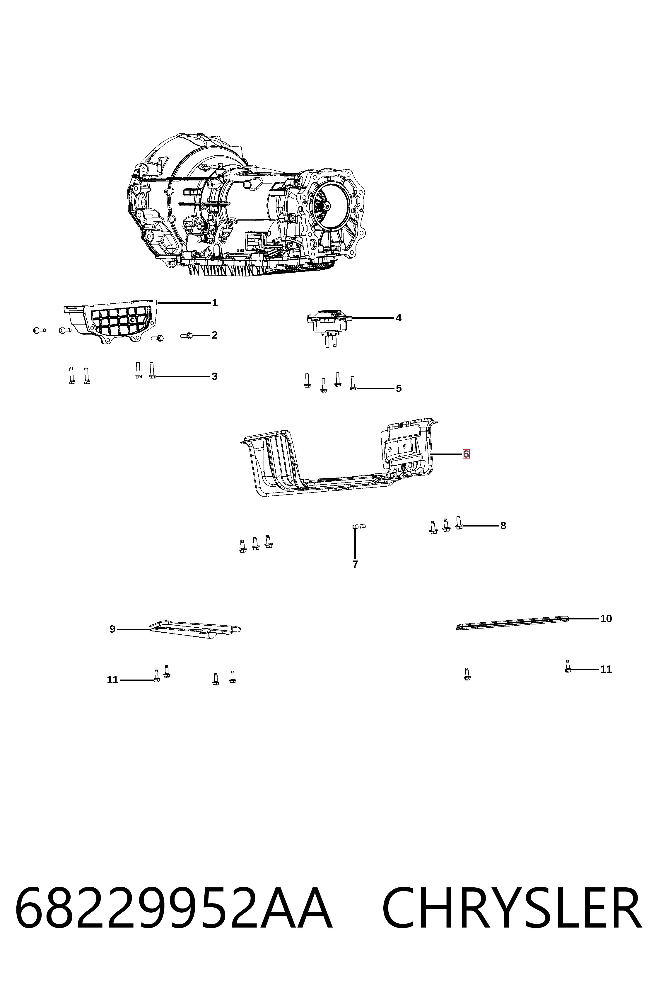 K68252525AA Fiat/Alfa/Lancia 