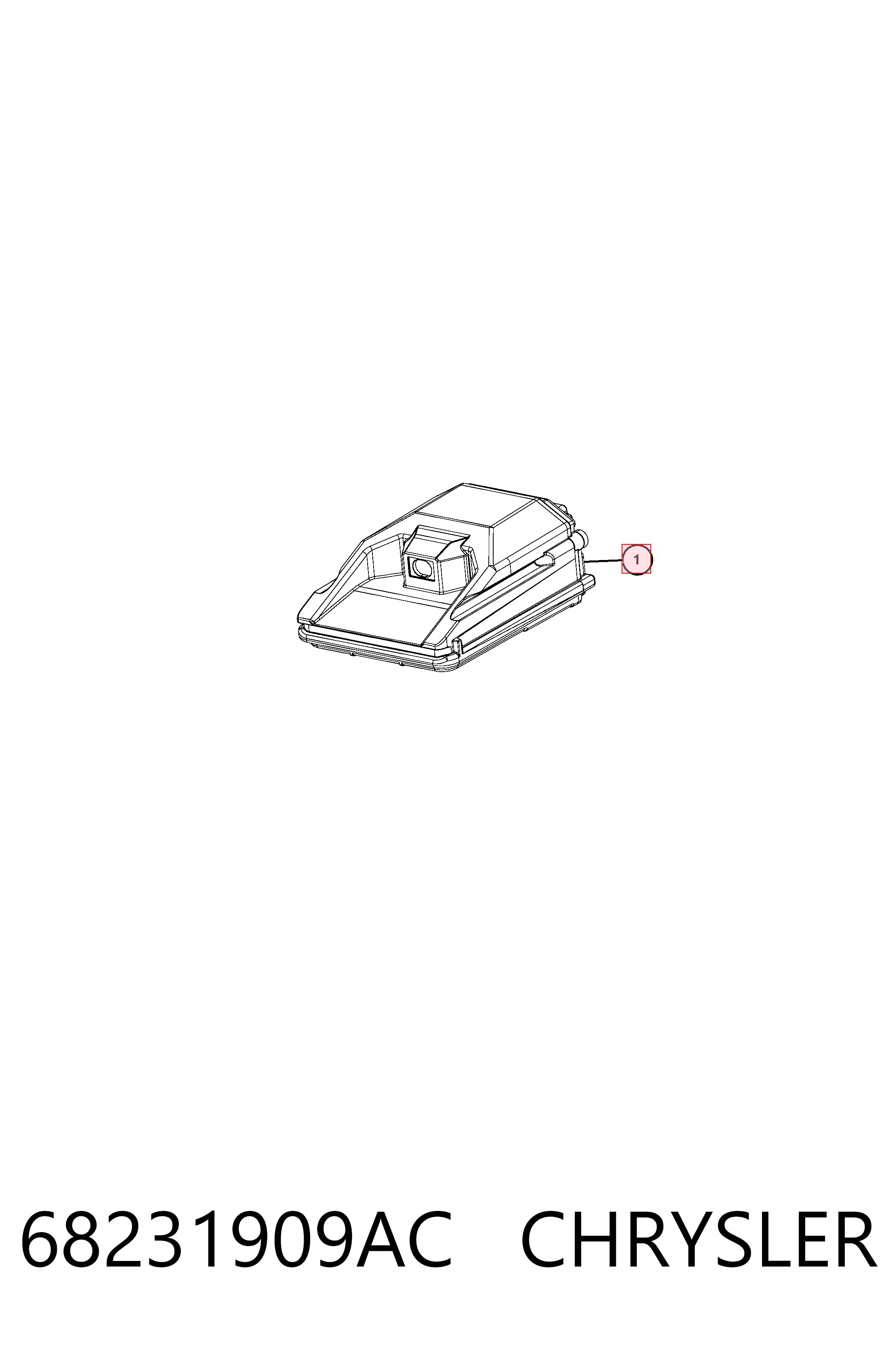 Купити K68231909AD Fiat/Alfa/Lancia 