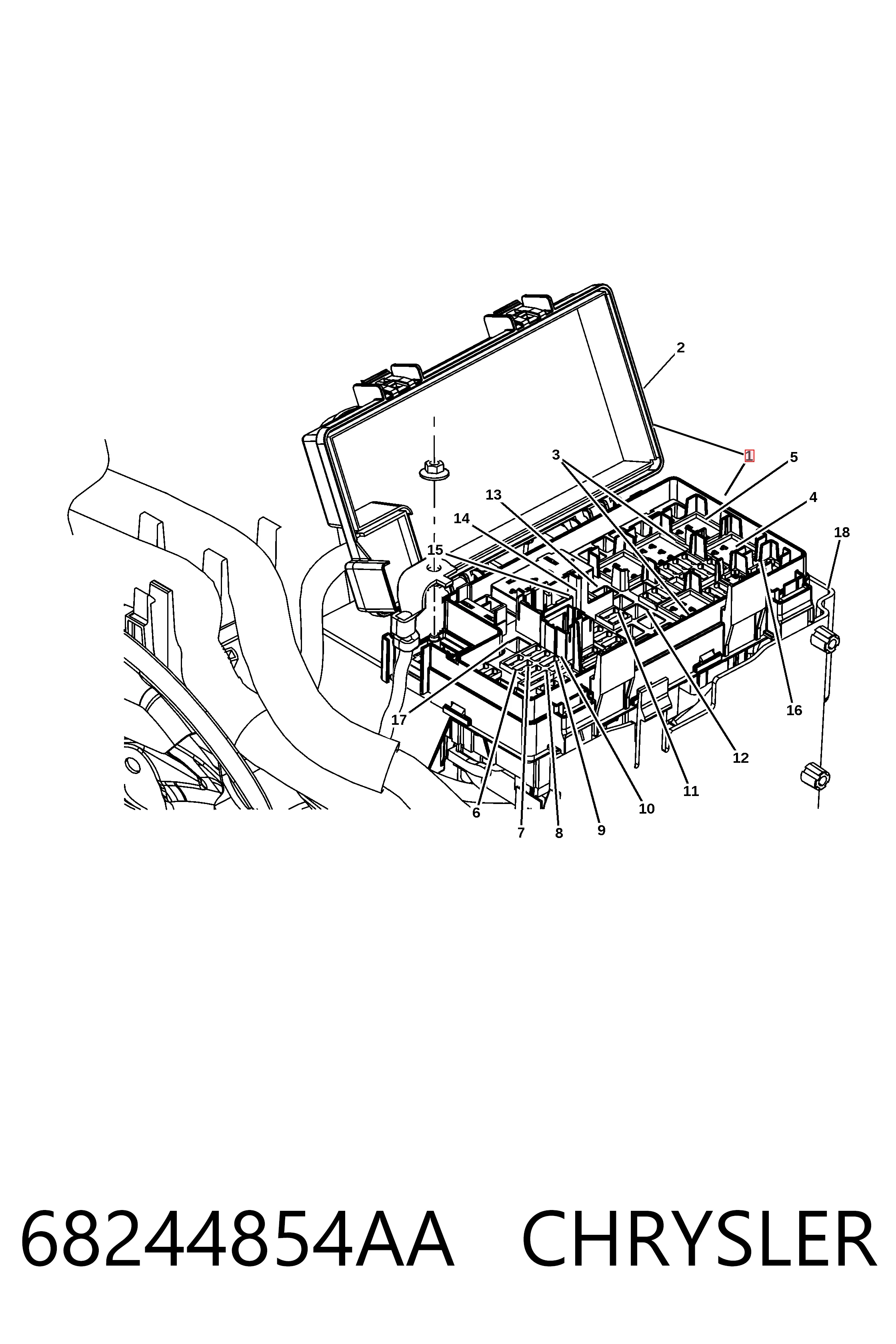 Купити K68089320AC Fiat/Alfa/Lancia 