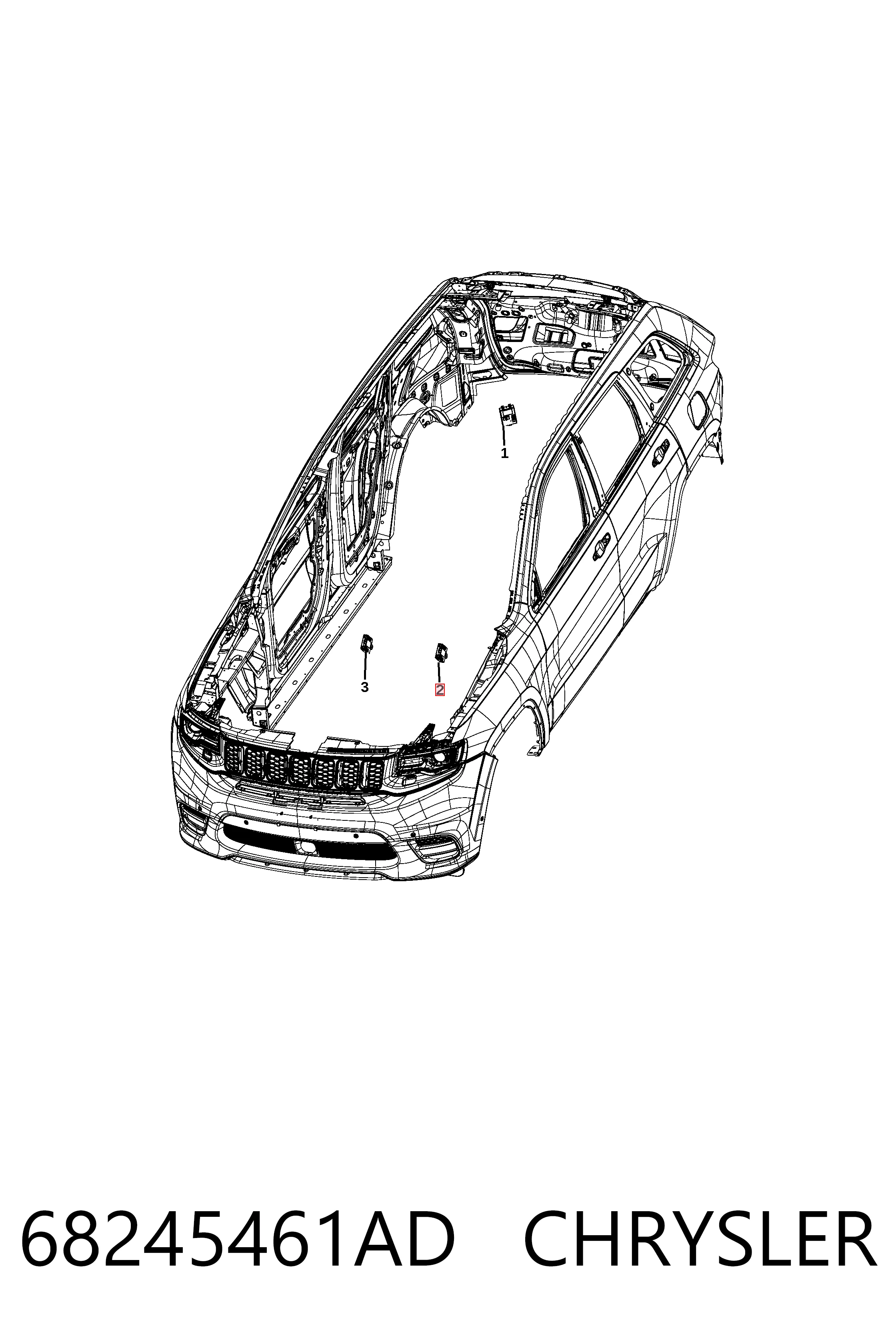 Блок комфорту передніх дверей Fiat/Alfa/Lancia K68245461AD ціна, від 11.57 USD