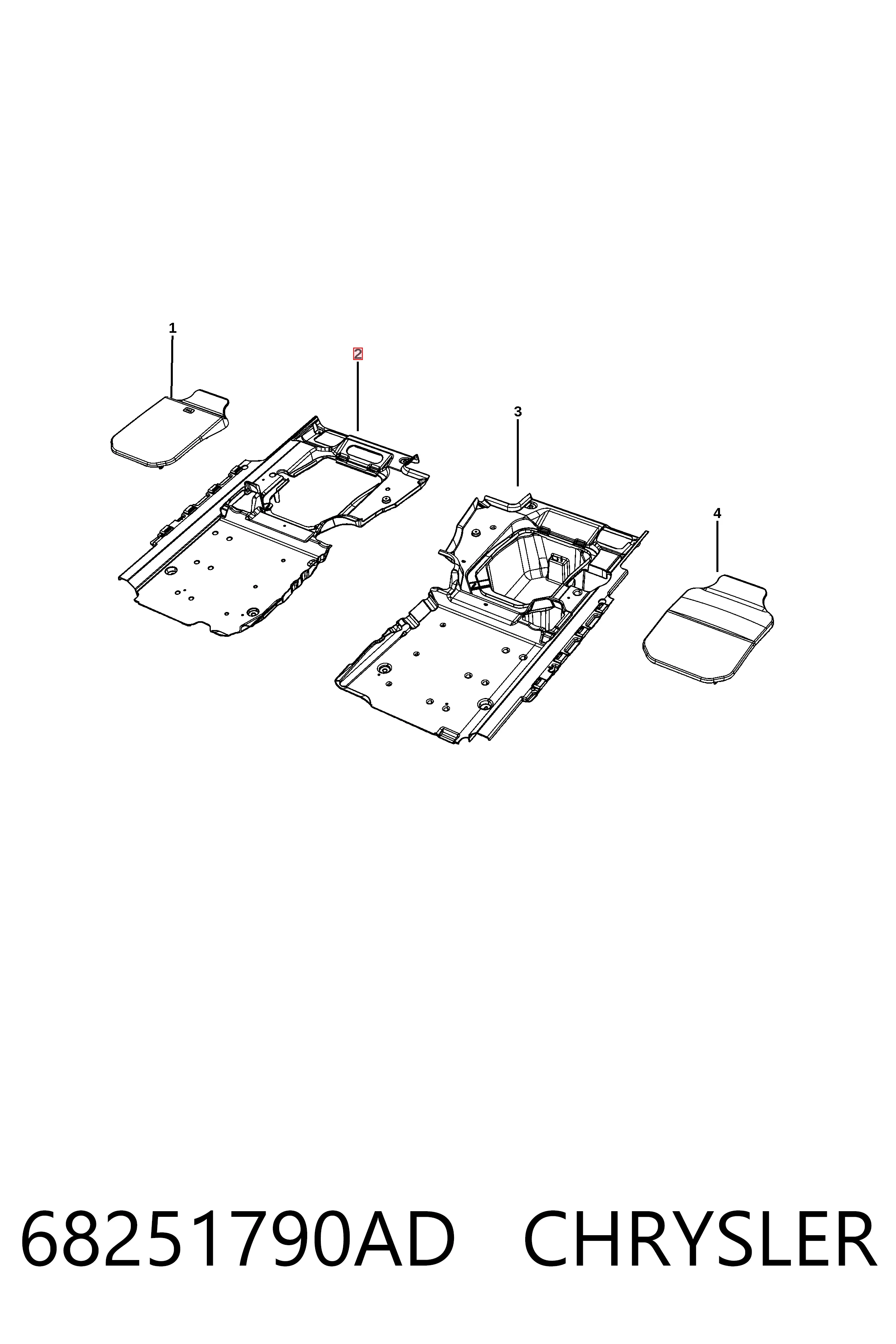 Купити K68251790AC Fiat/Alfa/Lancia 