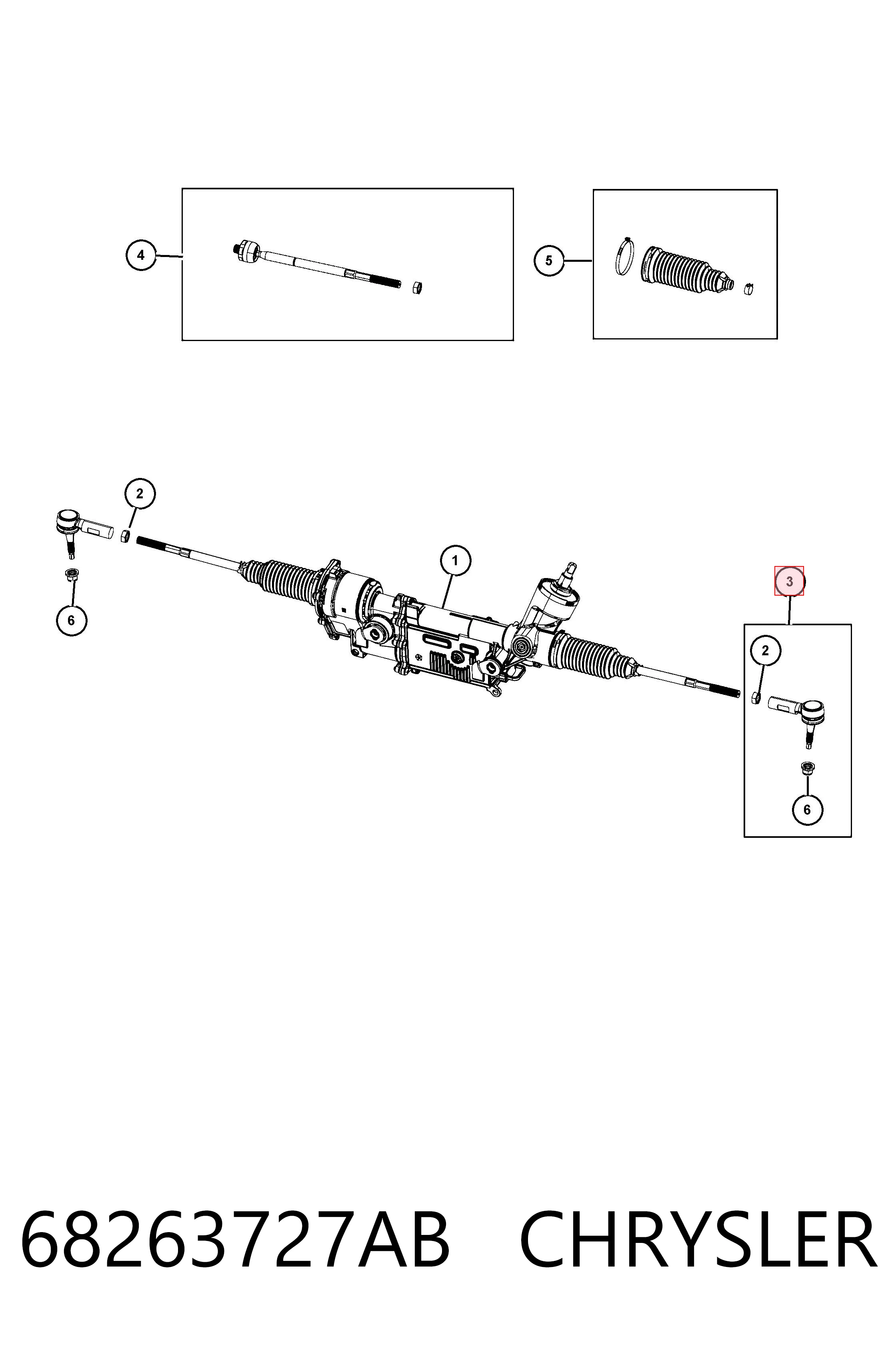 68263727AB Chrysler 