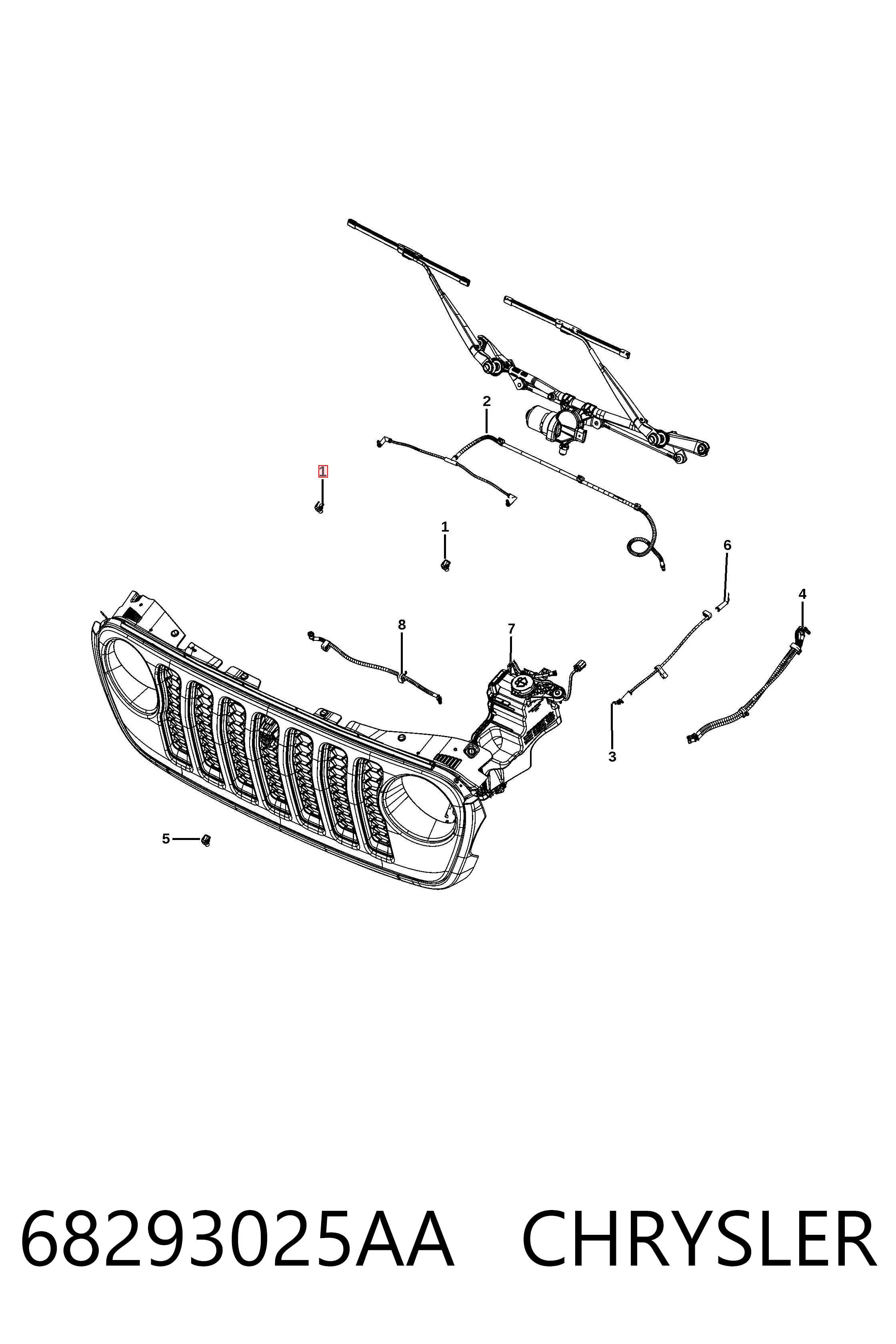 68293025AA Chrysler