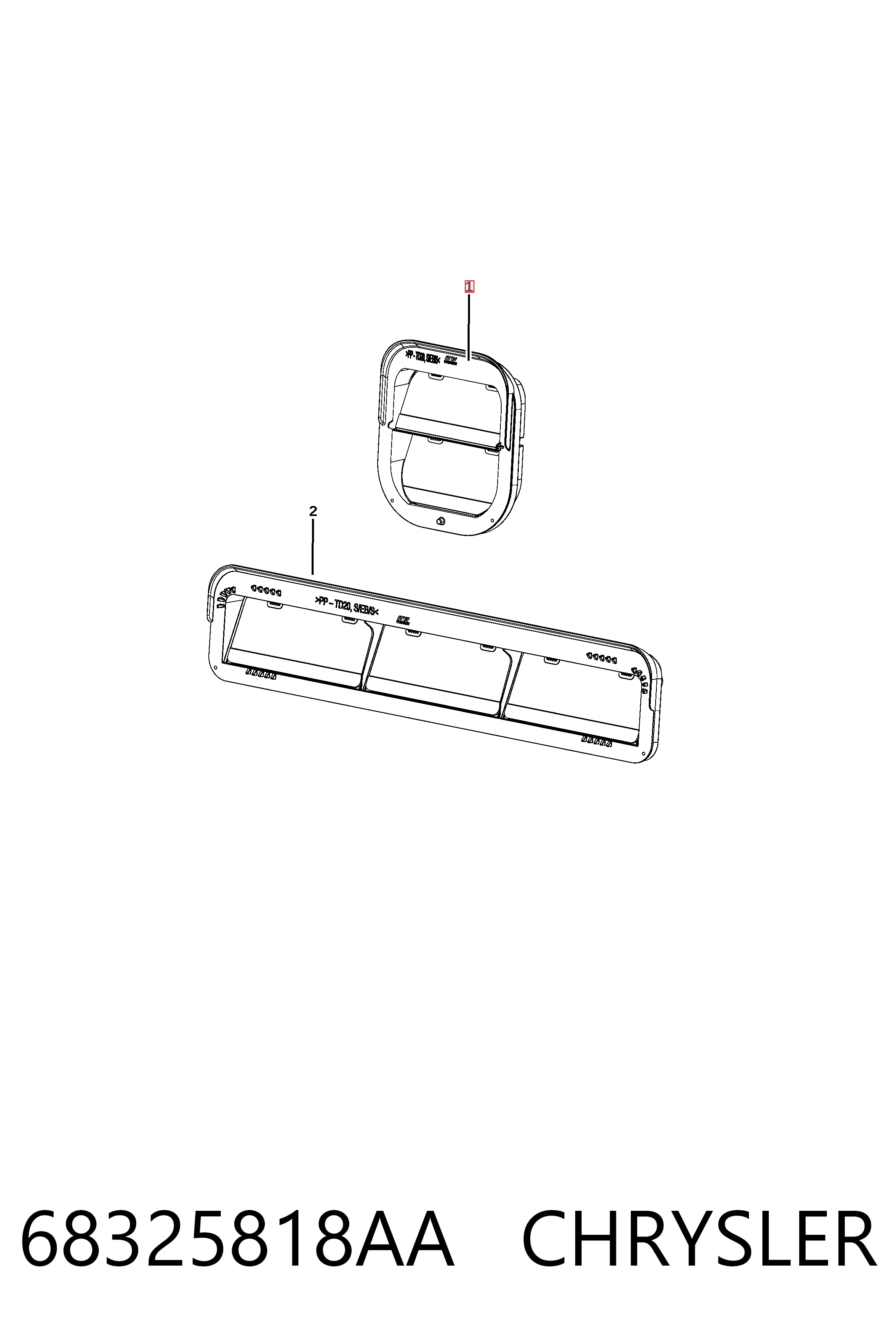 K68245326AA Fiat/Alfa/Lancia 