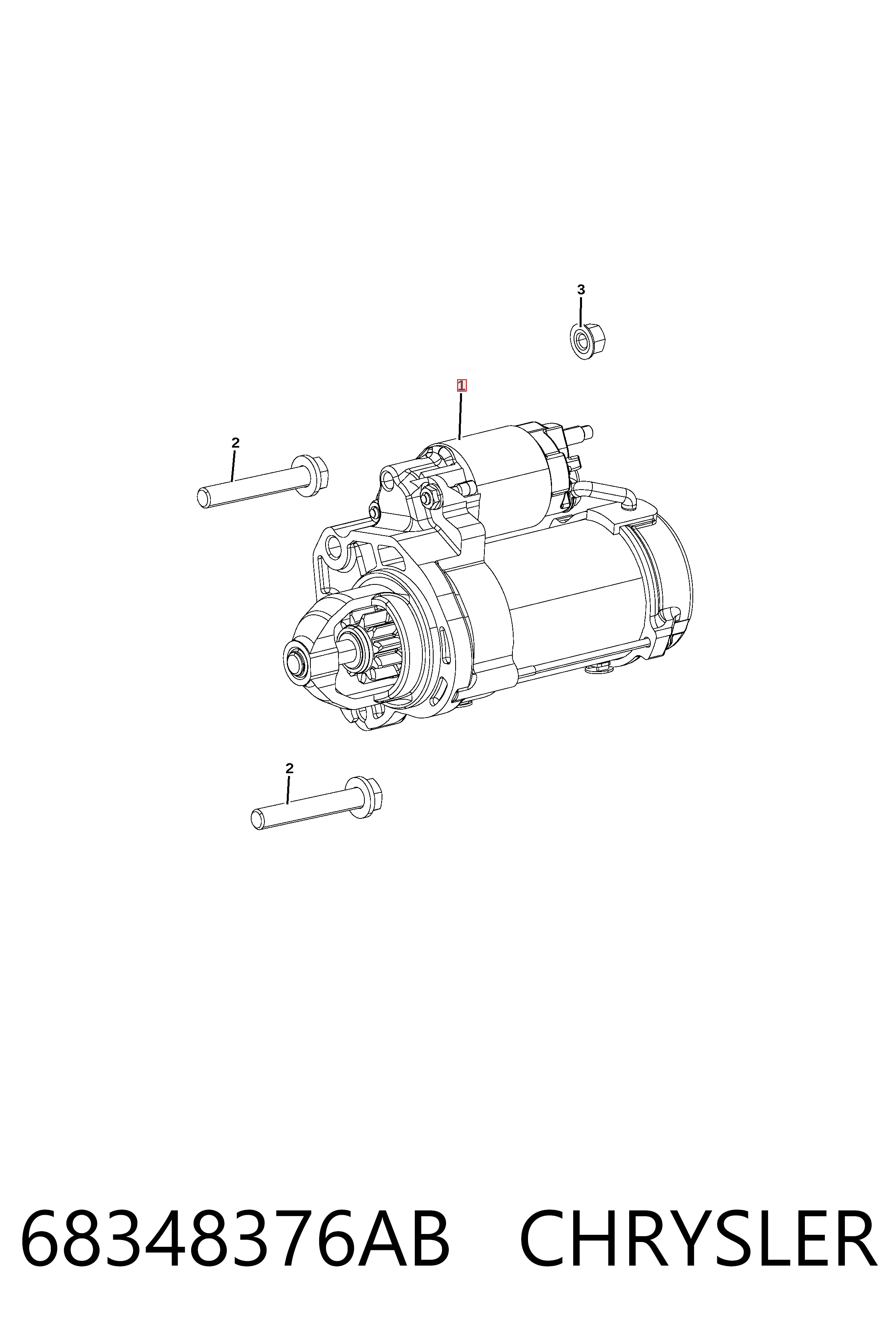 Стартер автомобільний Delco Remy 25036