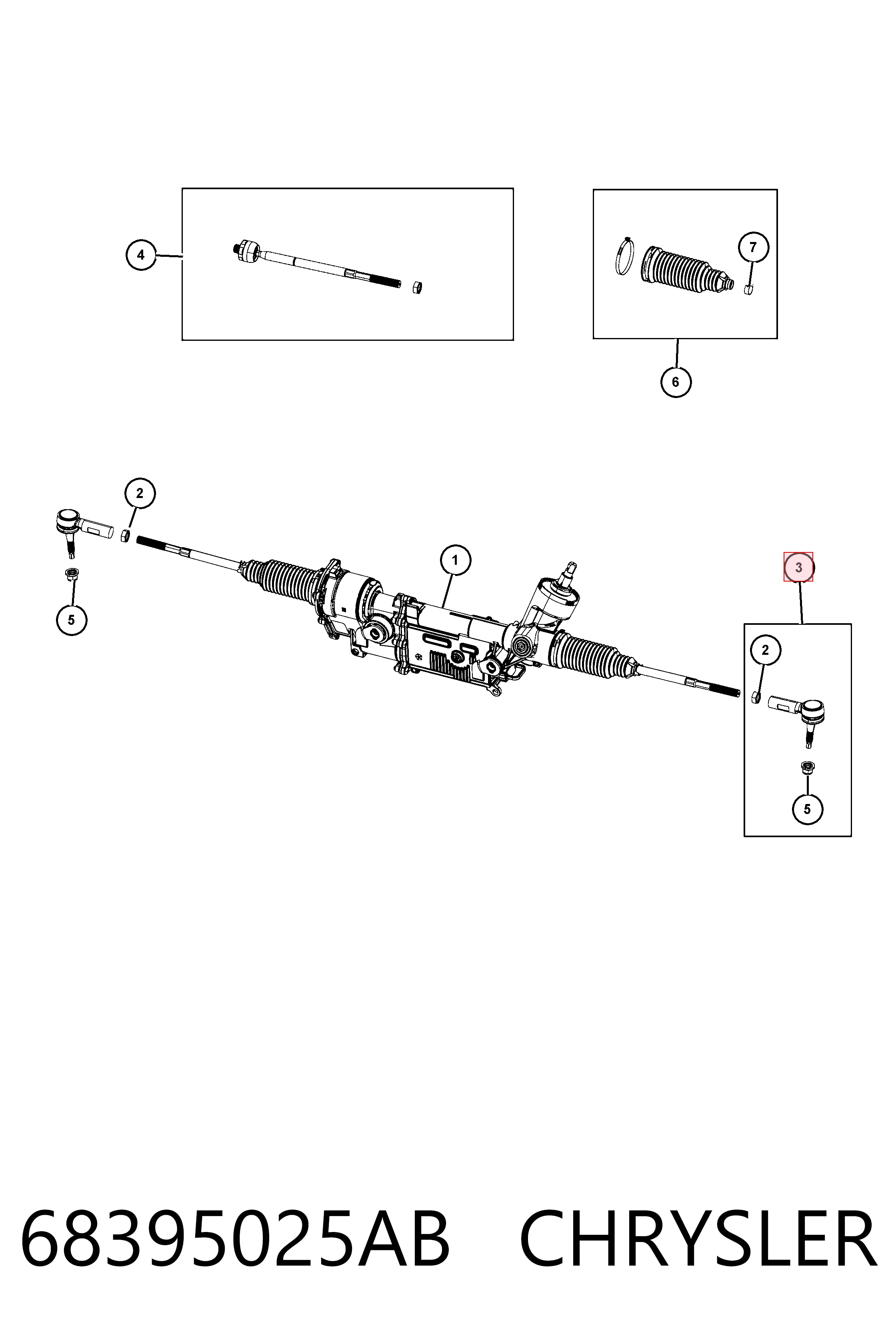 68395025AB Chrysler 