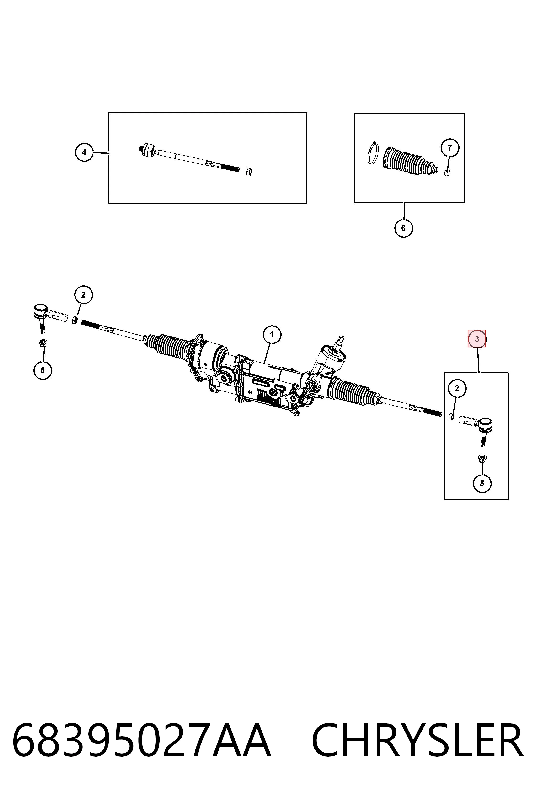 68395027AA Chrysler 
