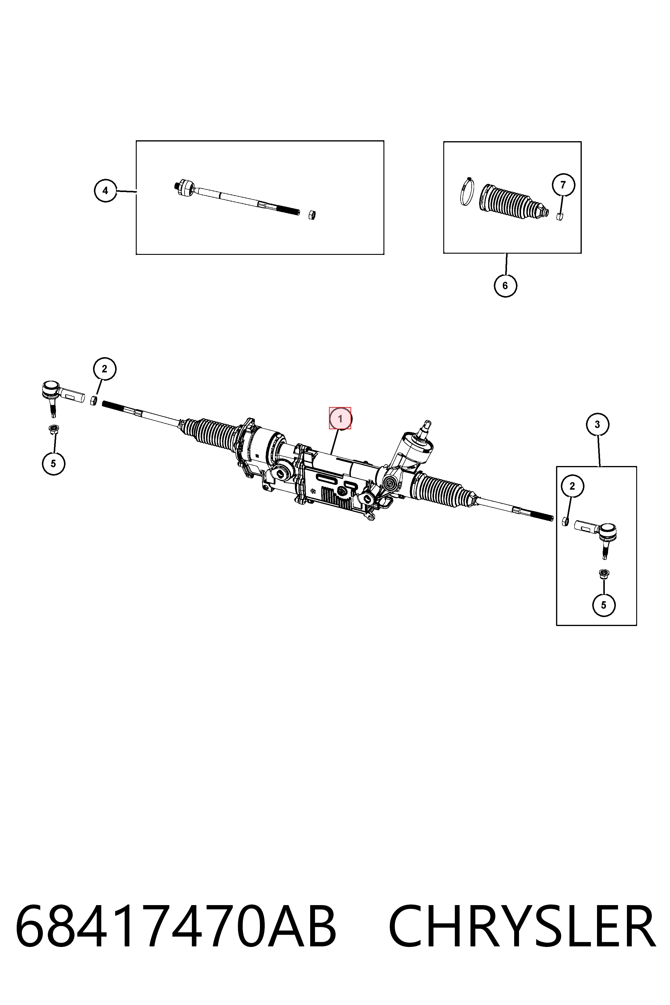 Рульова рейка DG9103 AGR