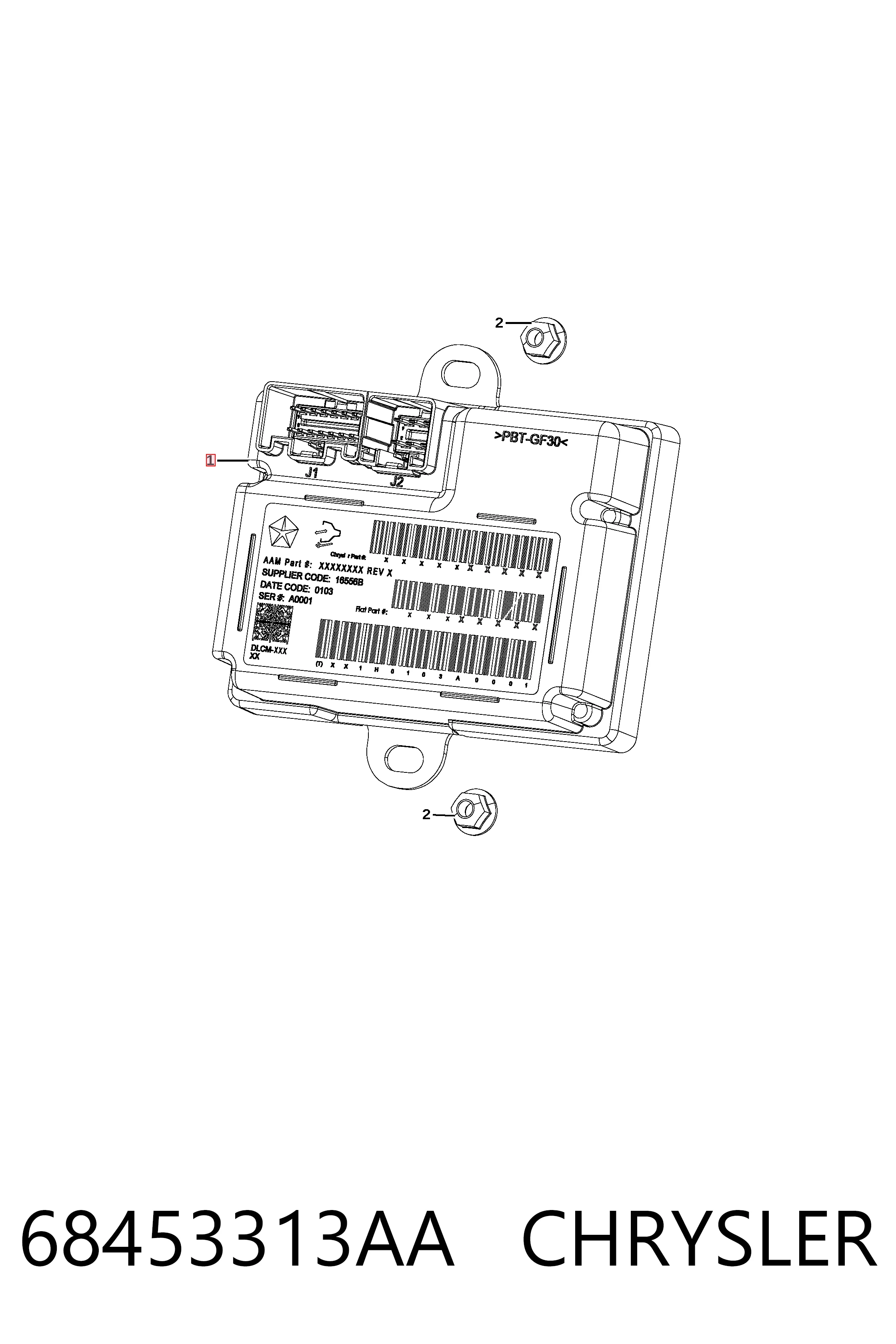  K68308880AA Fiat/Alfa/Lancia