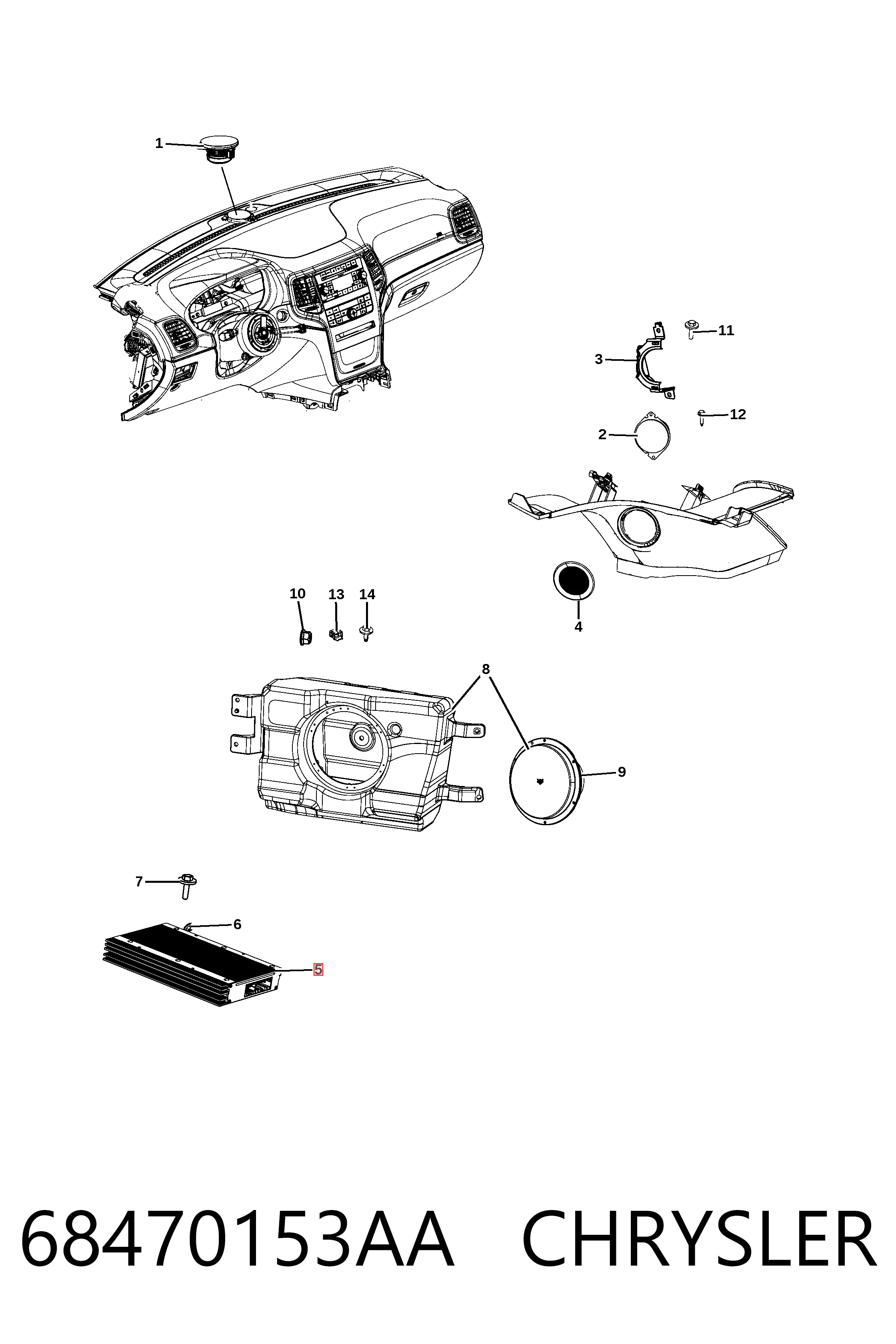  K68549090AB Fiat/Alfa/Lancia