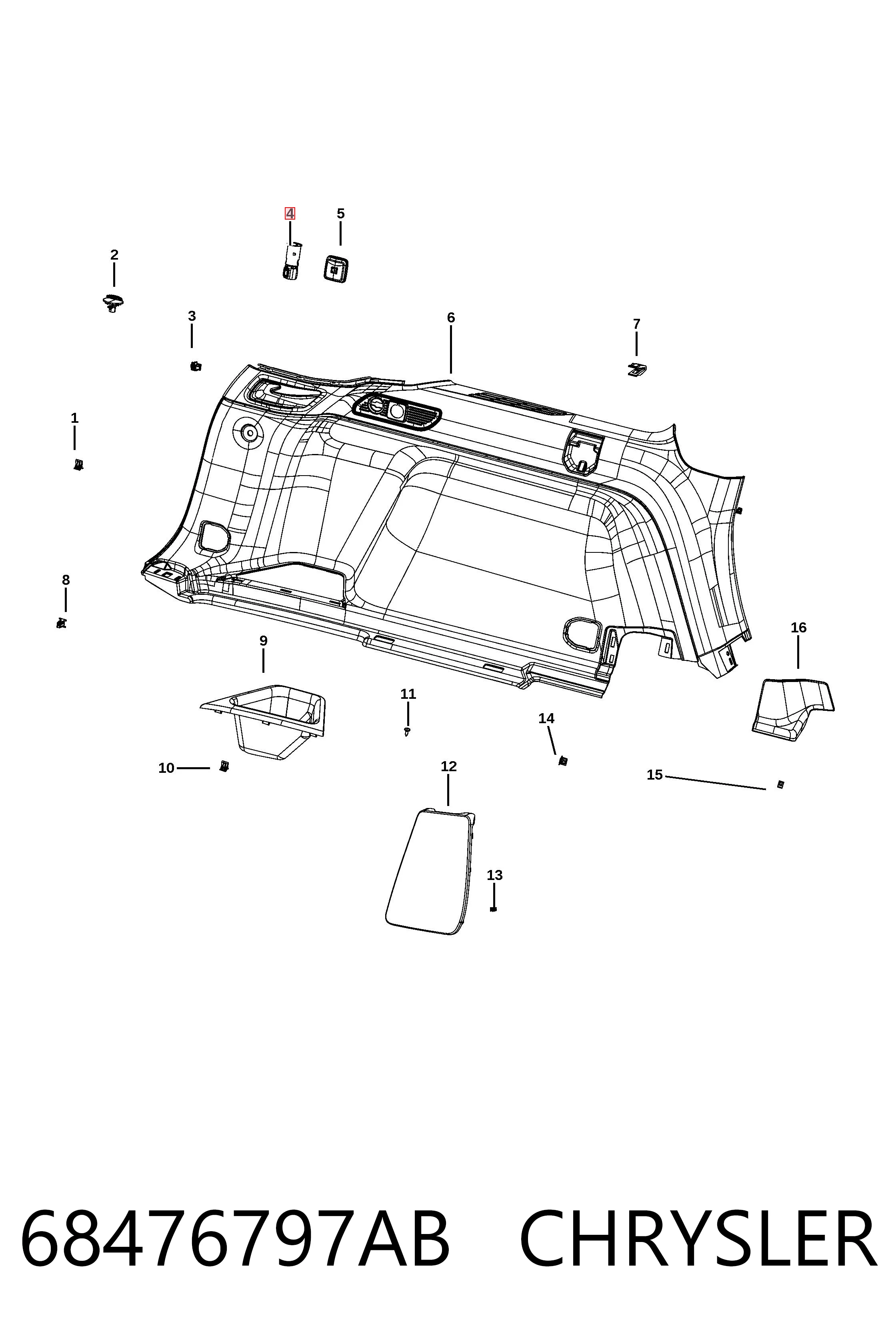 Купити K56046637AA Fiat/Alfa/Lancia 