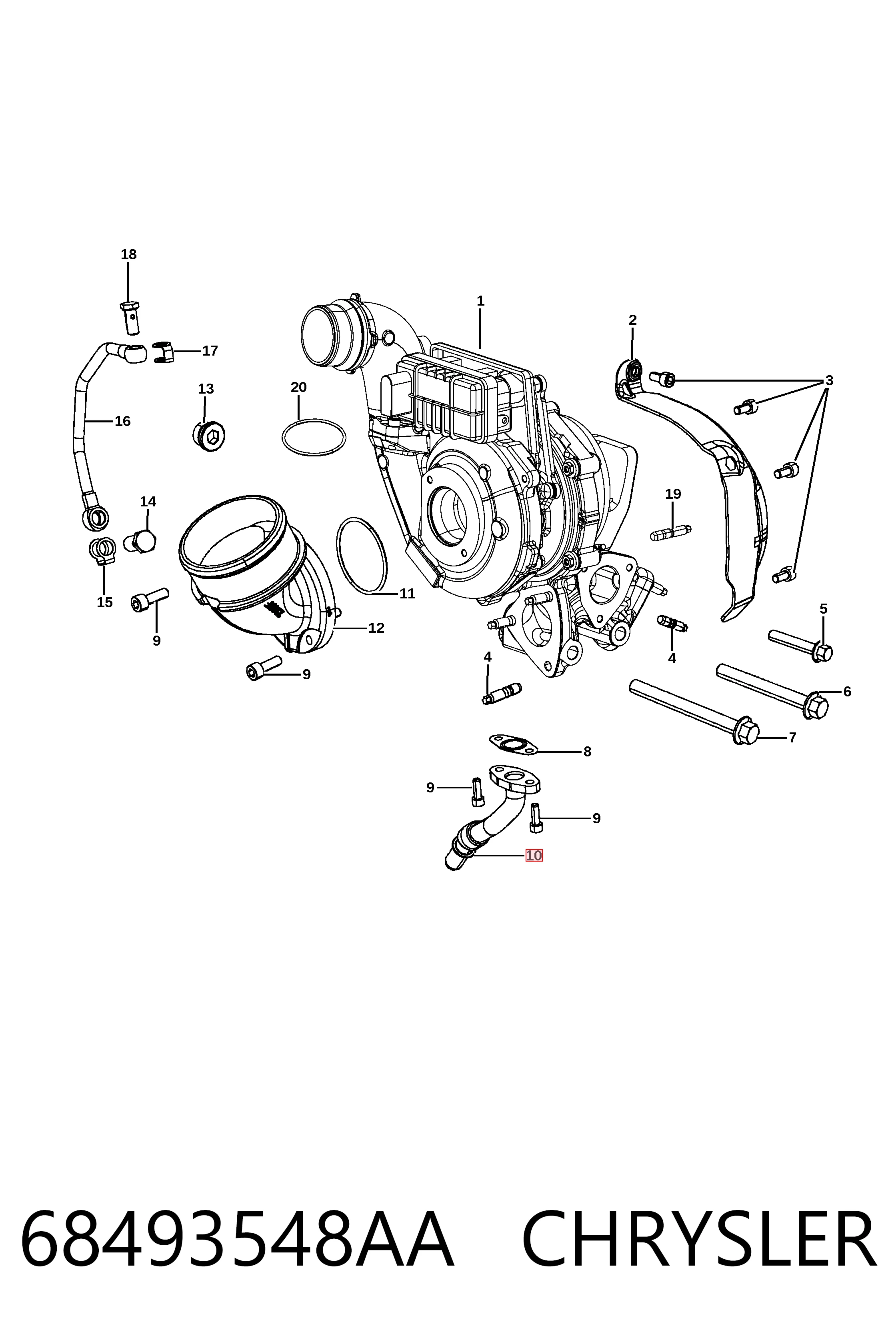 Купити K68148163AB Fiat/Alfa/Lancia 